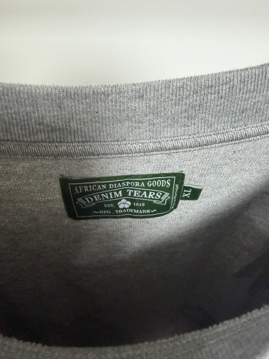 [1회착, XL] 데님티어스 코튼 리쓰 롱 슬리브 상품이미지2