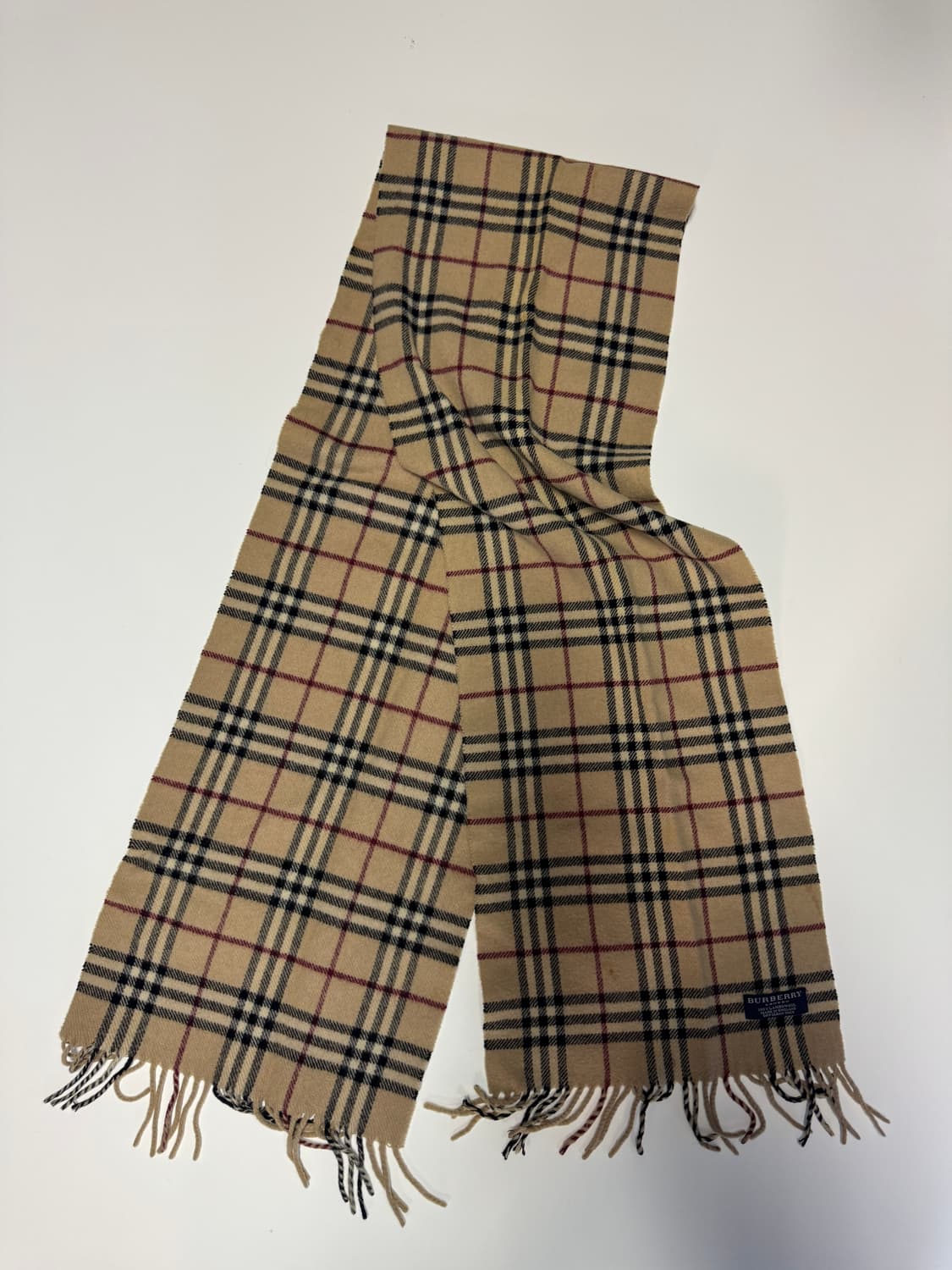 버버리 클래식 램스울 체크 머플러 상품이미지2