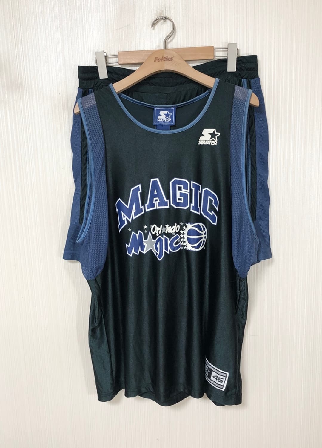 NBA 스타터 '90 올랜도매직 어센틱져지 상하세트  상품이미지1