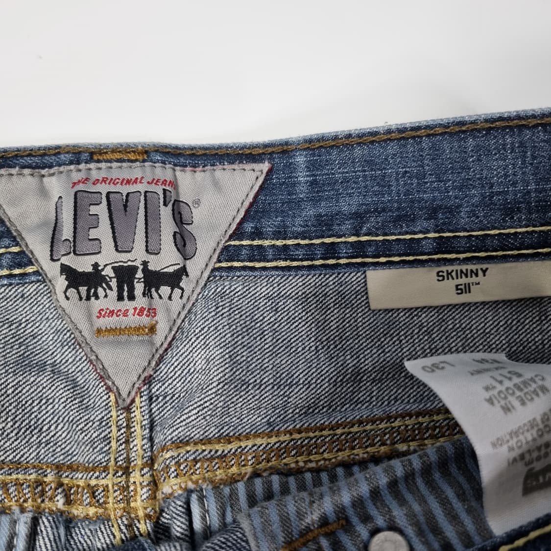 리바이스 511 데님 팬츠 상품이미지5