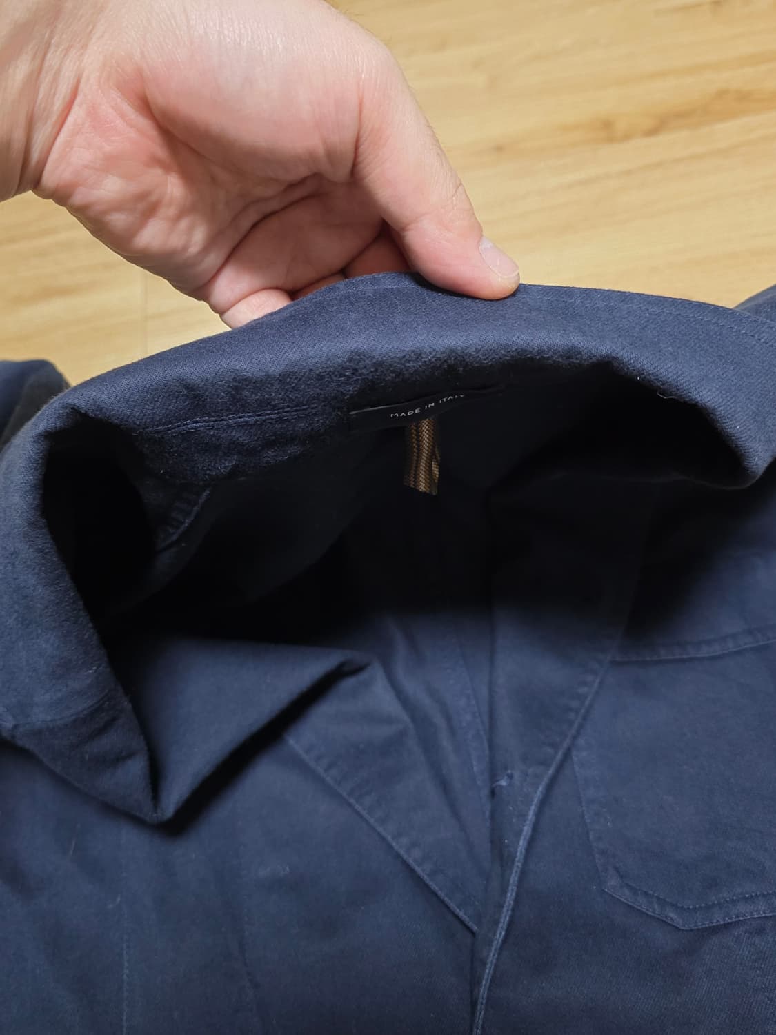 42size택포60만)드레익스 게임스 블레이저MK2 네이비 코튼트윌 상품이미지4