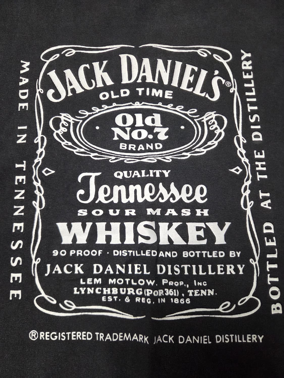 00s 잭다니엘 빈티지 반팔 티셔츠 [xl] 상품이미지5