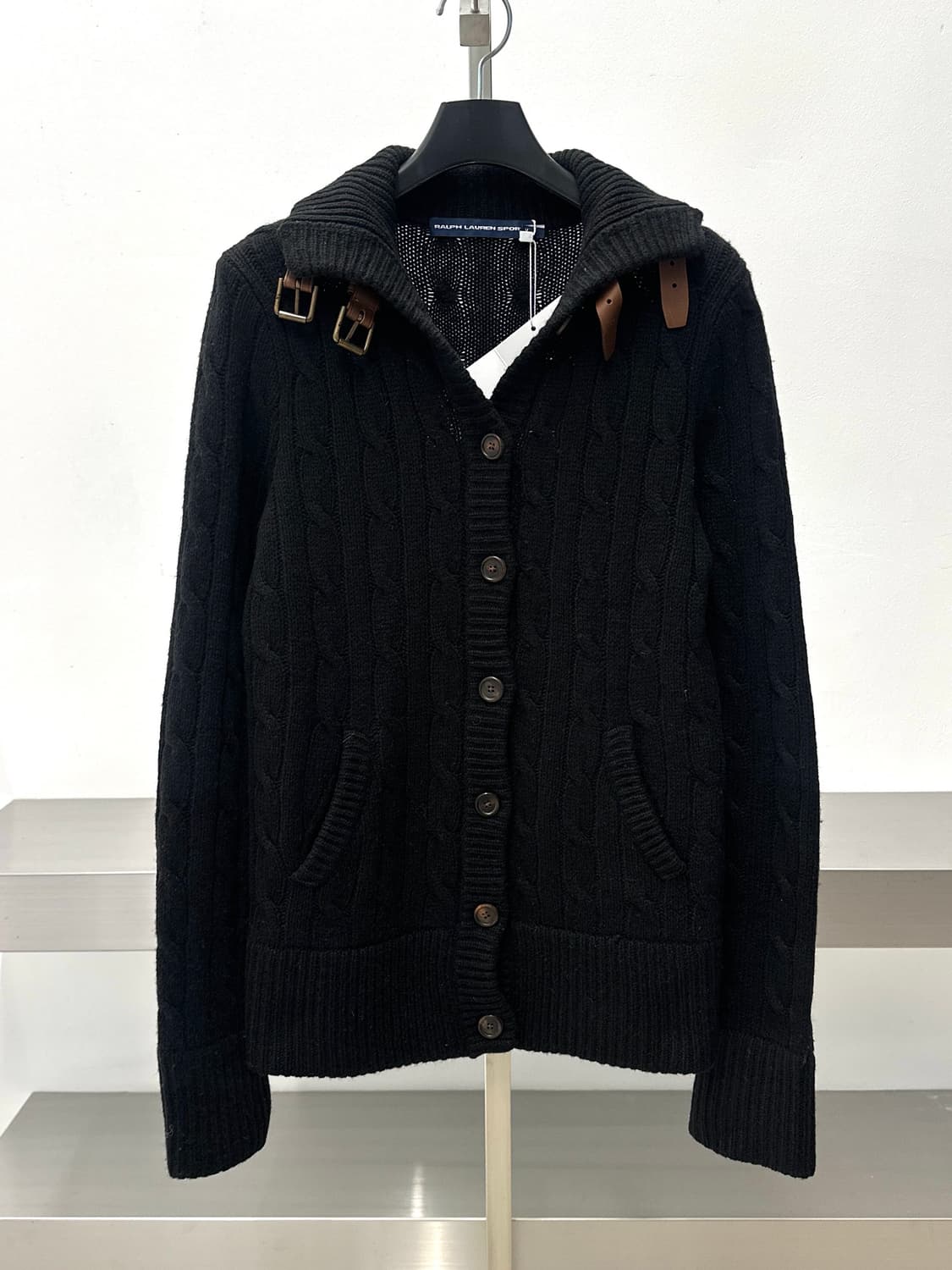 랄프로렌 스포츠 버클 케이블 니트 가디건  상품이미지3