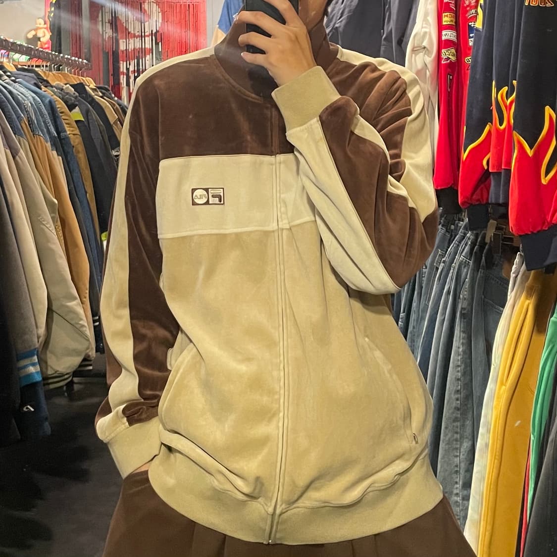 [IM] Fila 휠라 이탈리아 벨벳져지 상품이미지1