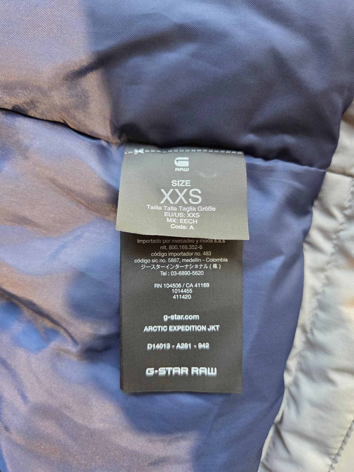 G-STAR RAW 패딩 자켓 그레이 상품이미지10