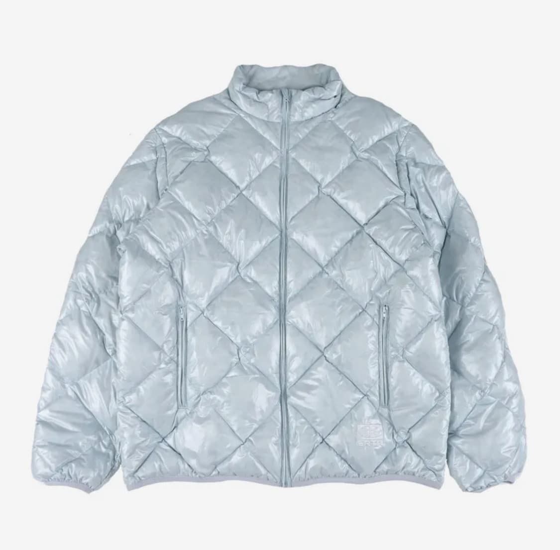 Rhombus Light Down Jacket Skyblue 상품이미지1