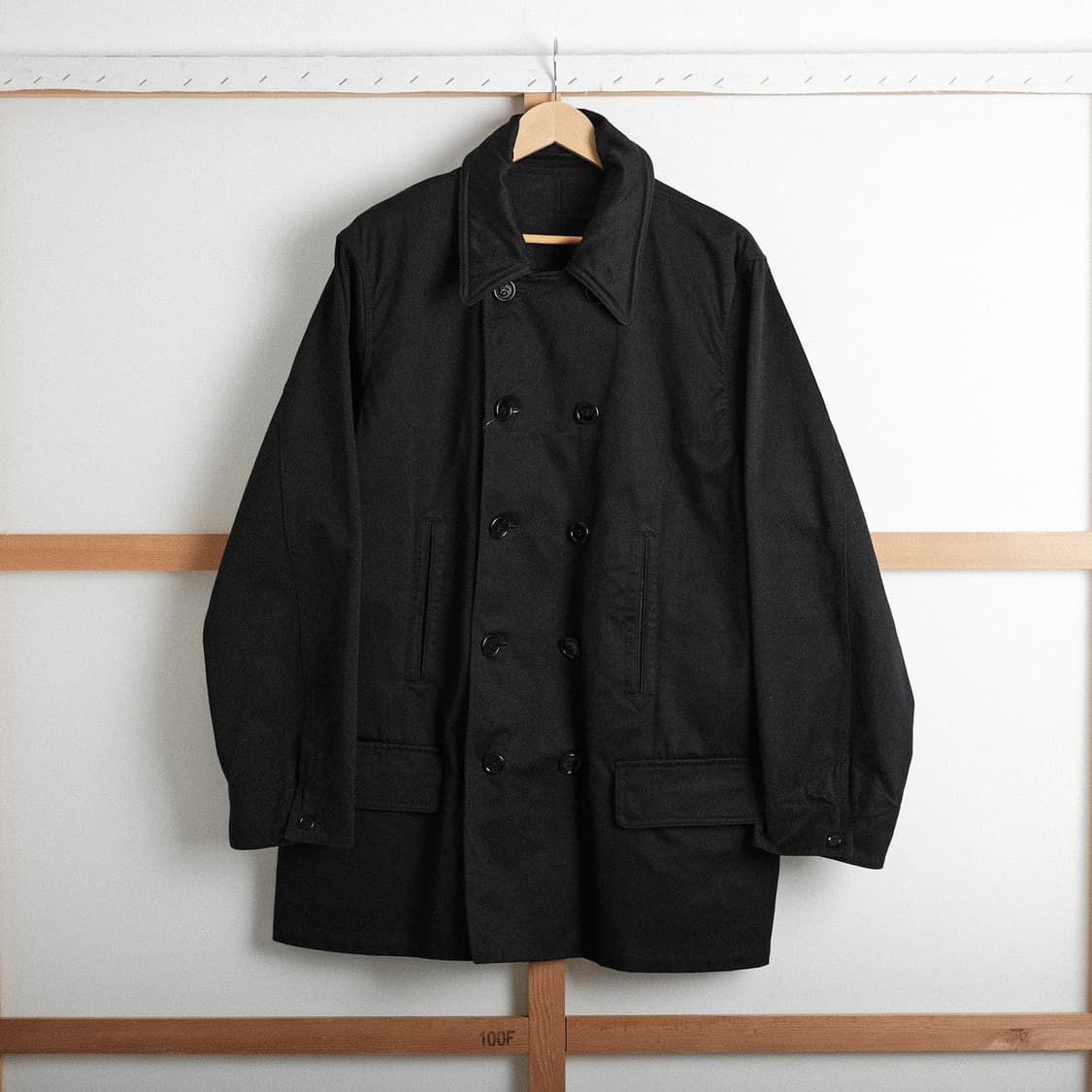 나이스네스 아론 블랙 피코트 L사이즈 Niceness 상품이미지3