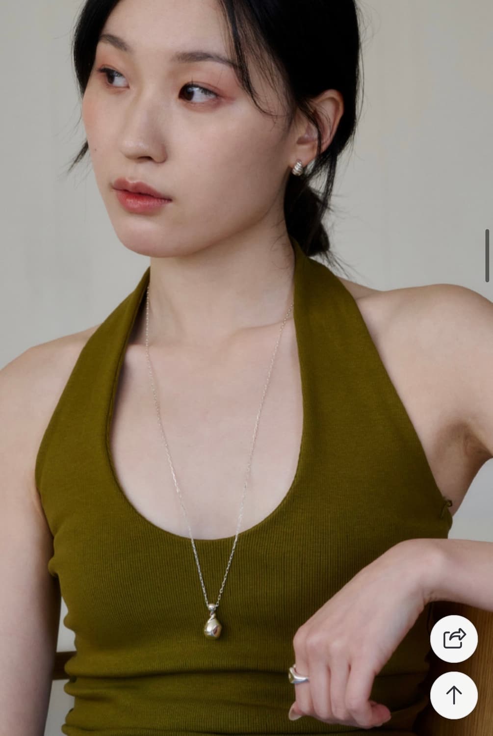 프리에븐 인 마이 포켓 라지 실버925 롱 목걸이 상품이미지8