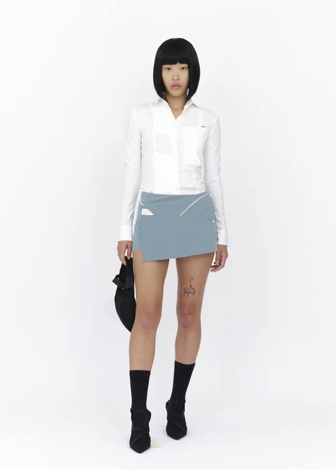 혜인서 Cinched Wrap Skirt 상품이미지1