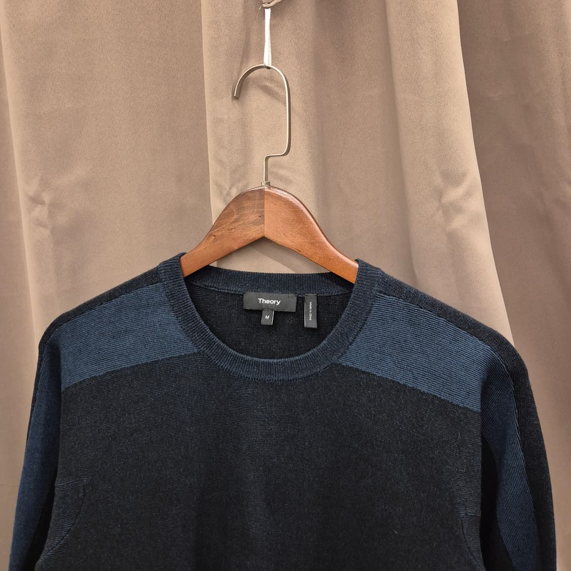 Theory 띠어리 남성 니트 블랙블루 M 상품이미지2