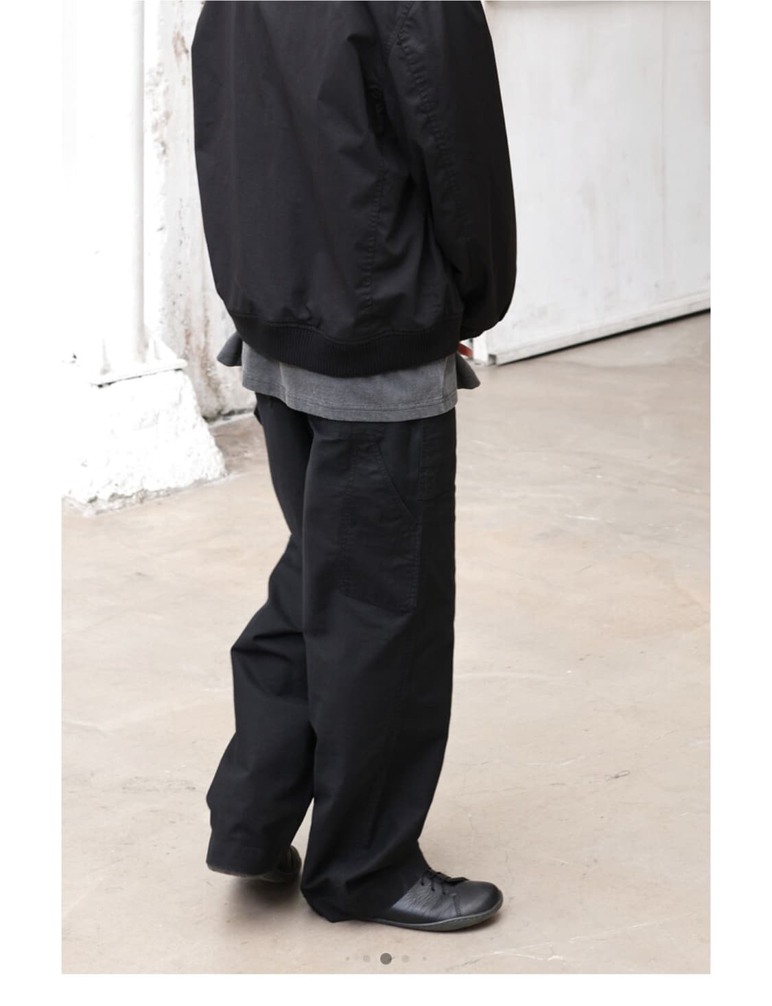 고낙 fatigue Carpenter Pants - black 상품이미지3