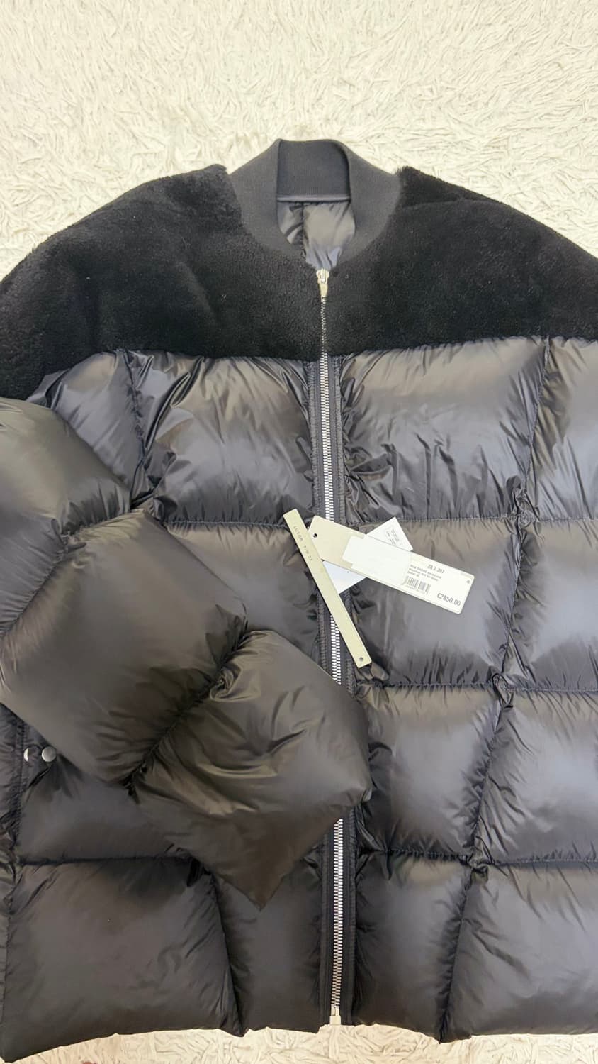 릭오웬스 시어링 패딩 상품이미지3