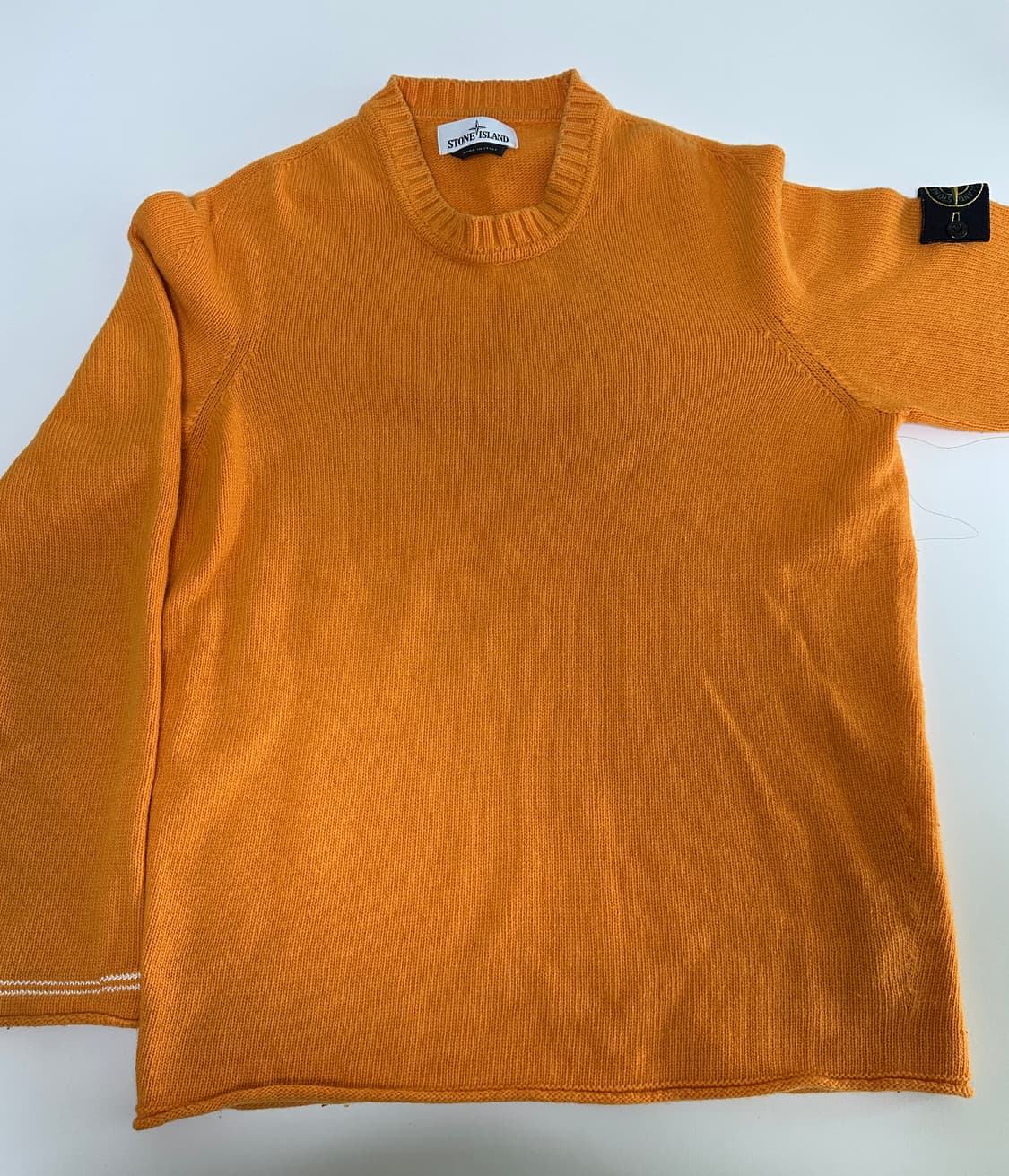 스톤아일랜드 오렌지 니트 XL 상품이미지1
