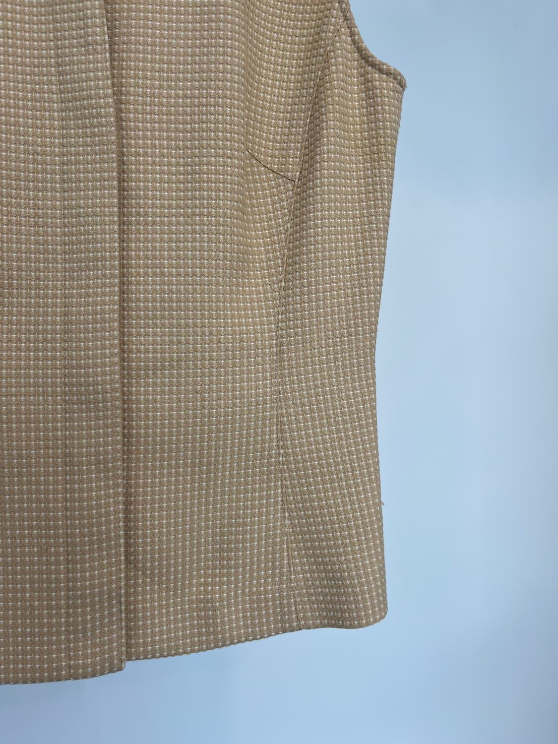 베이지 셔츠 나시 상품이미지3