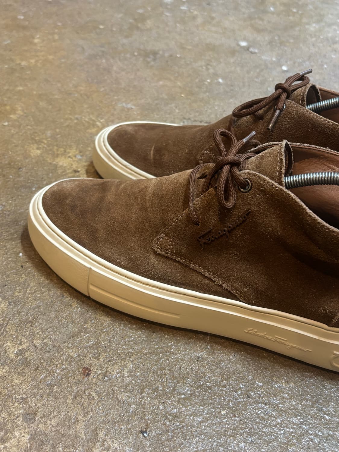 살바토레 페라가모 몽고메리 레이스업 데저트 부츠 상품이미지3