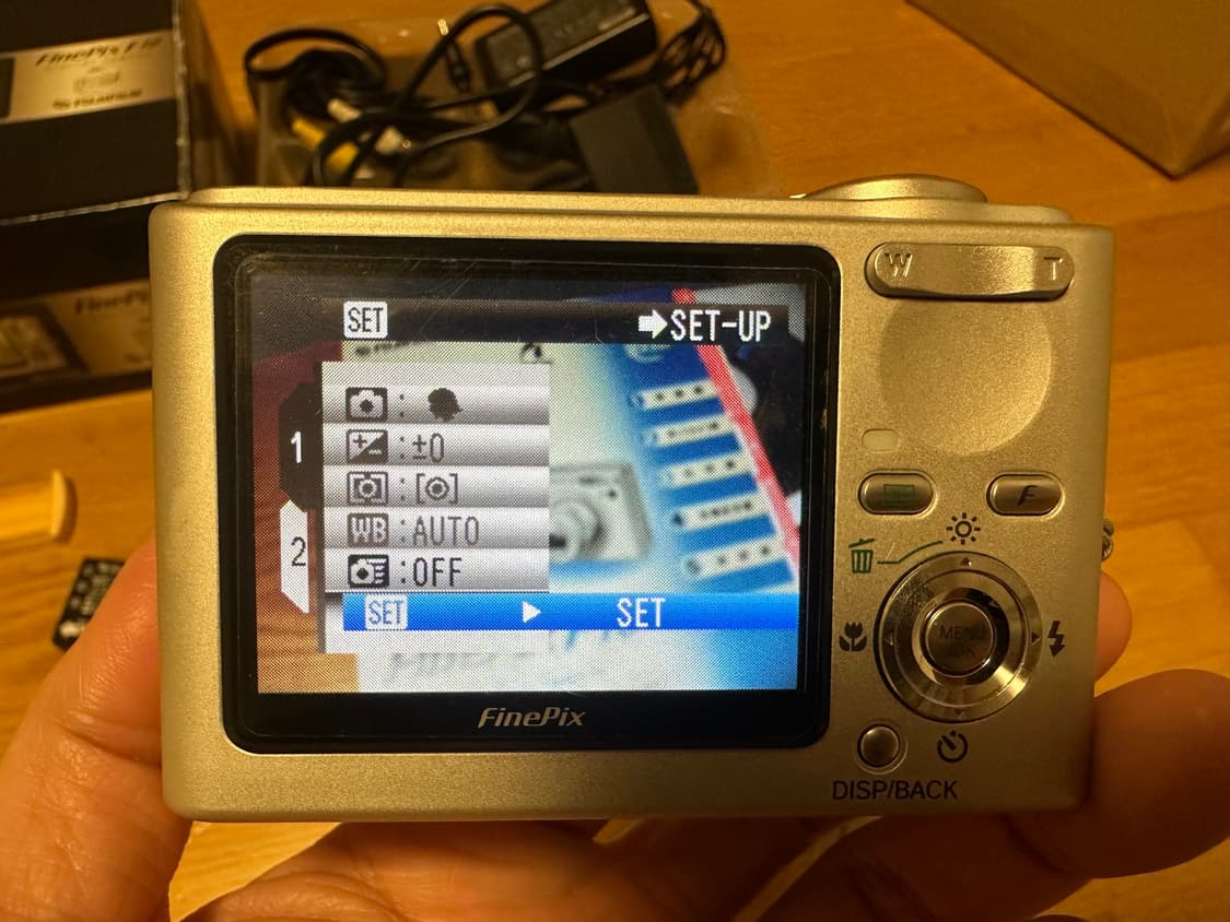 후지필름 fuji finepix f10 빈티지디카 Y2K 상품이미지10