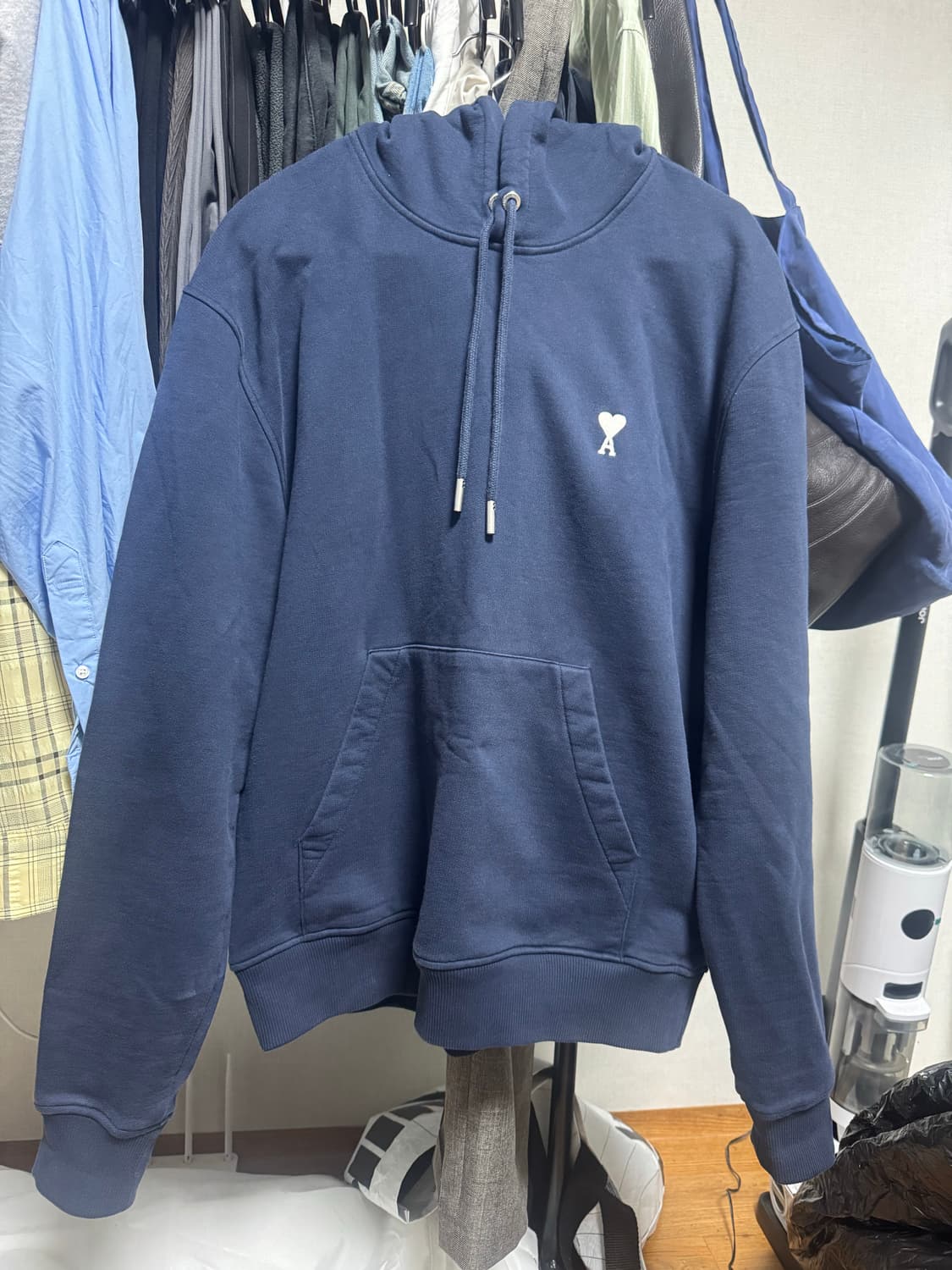 Ami 후드티 navy XL(105) 상품이미지2