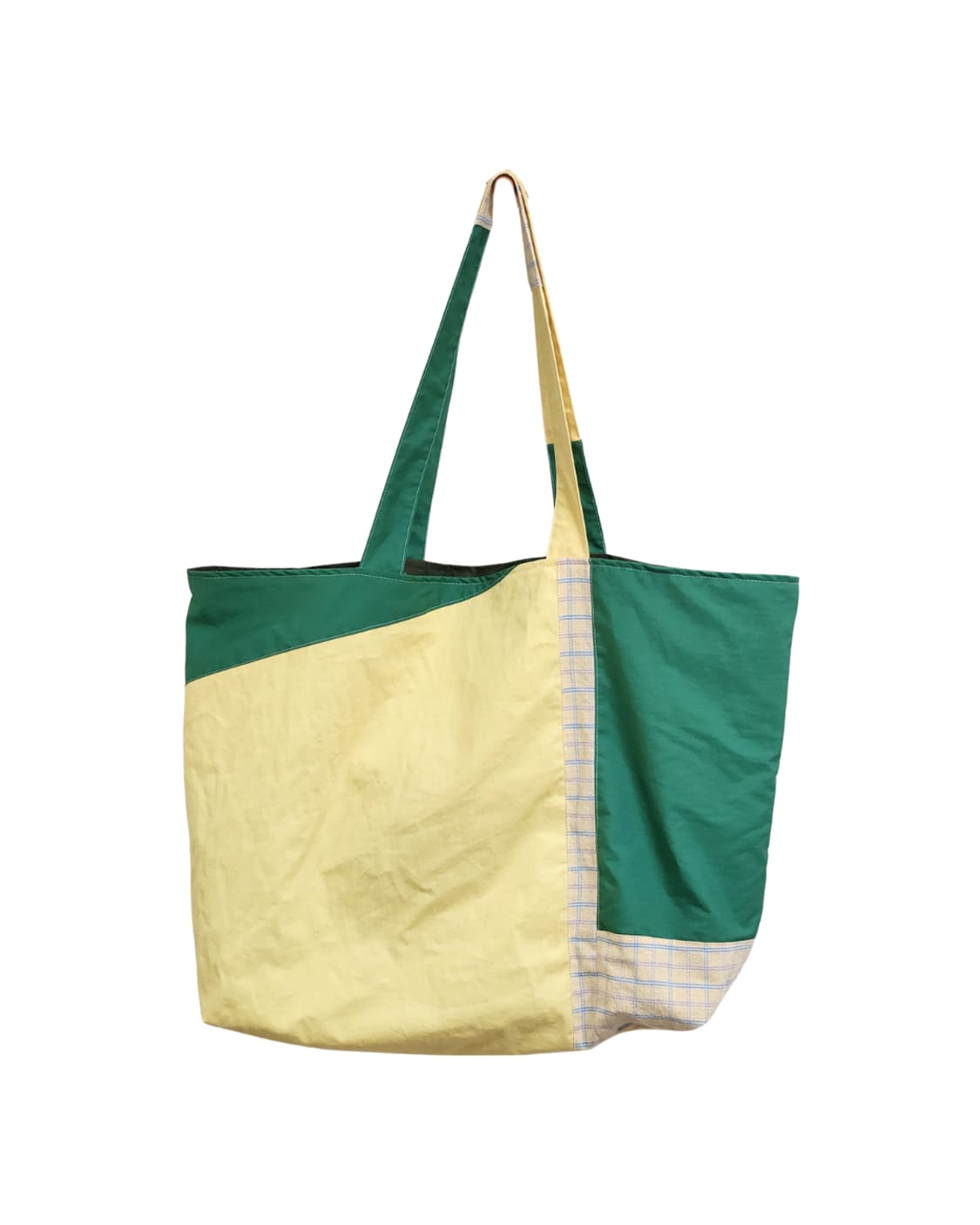 양면 배색 빅사이즈 보부상 숄더백 상품이미지2