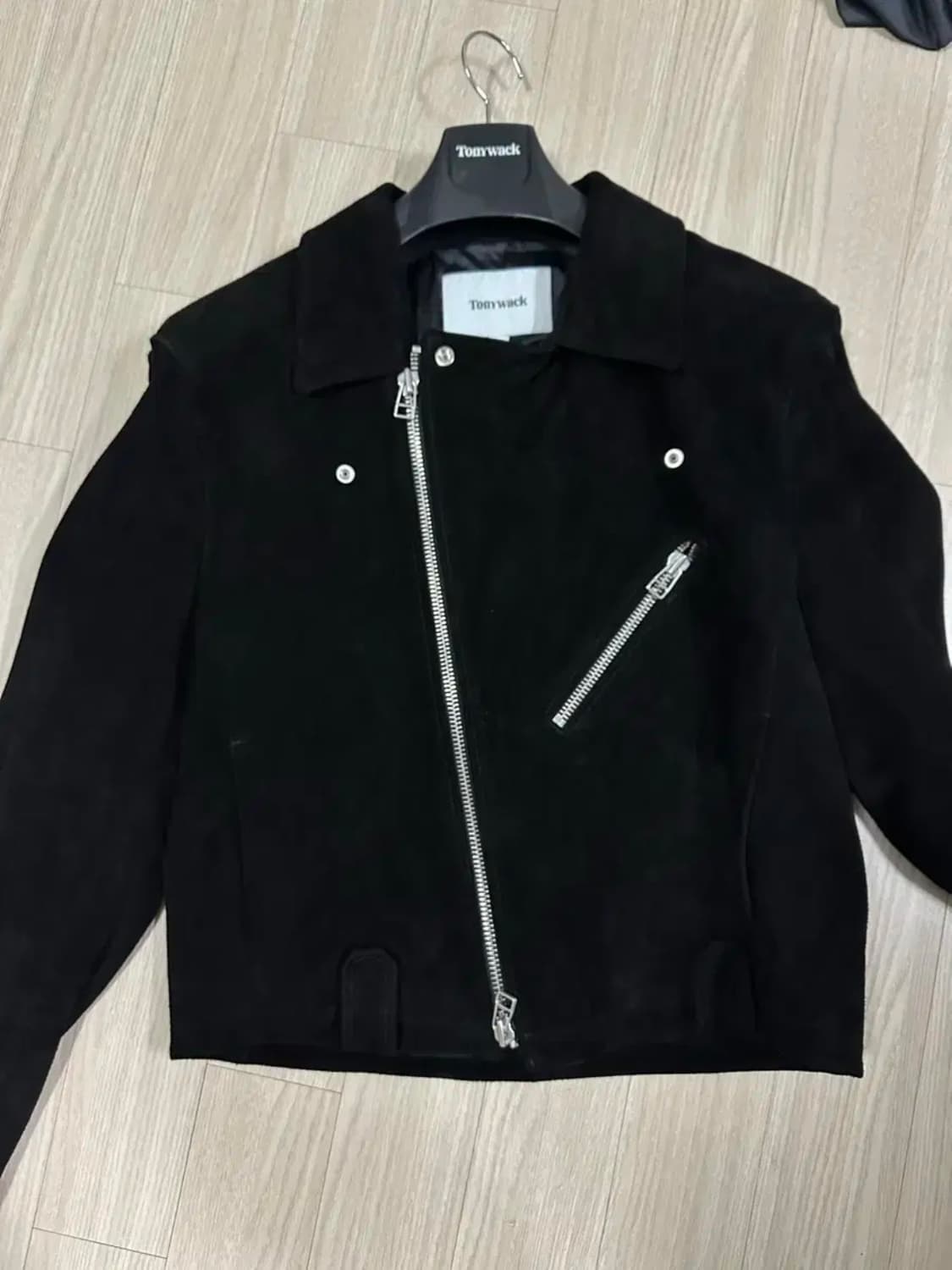 토니웩 스웨이드 바이커 자켓 L 상품이미지2