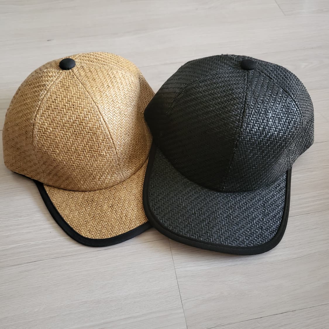 라탄 볼캡 2개 일괄 상품이미지1