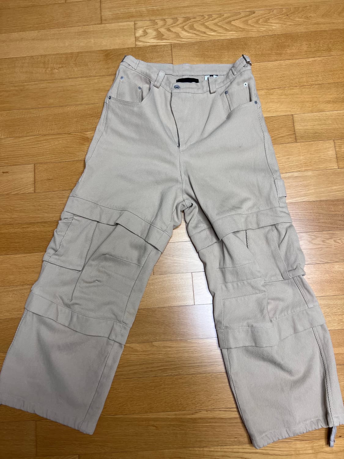 카미엔 베이지 팬츠 판매합니다 상품이미지7