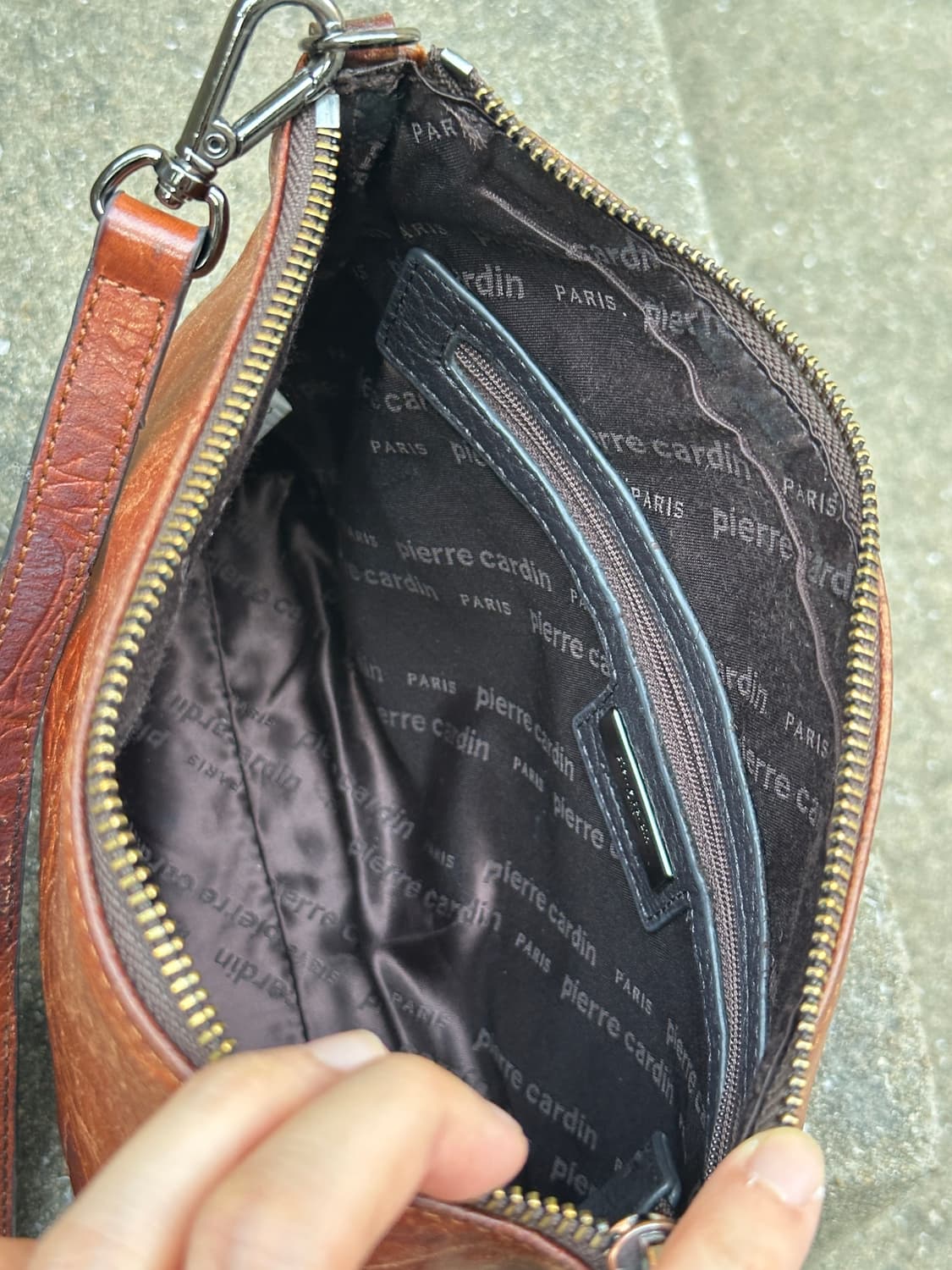Pierre Cardin brown bag 상품이미지6