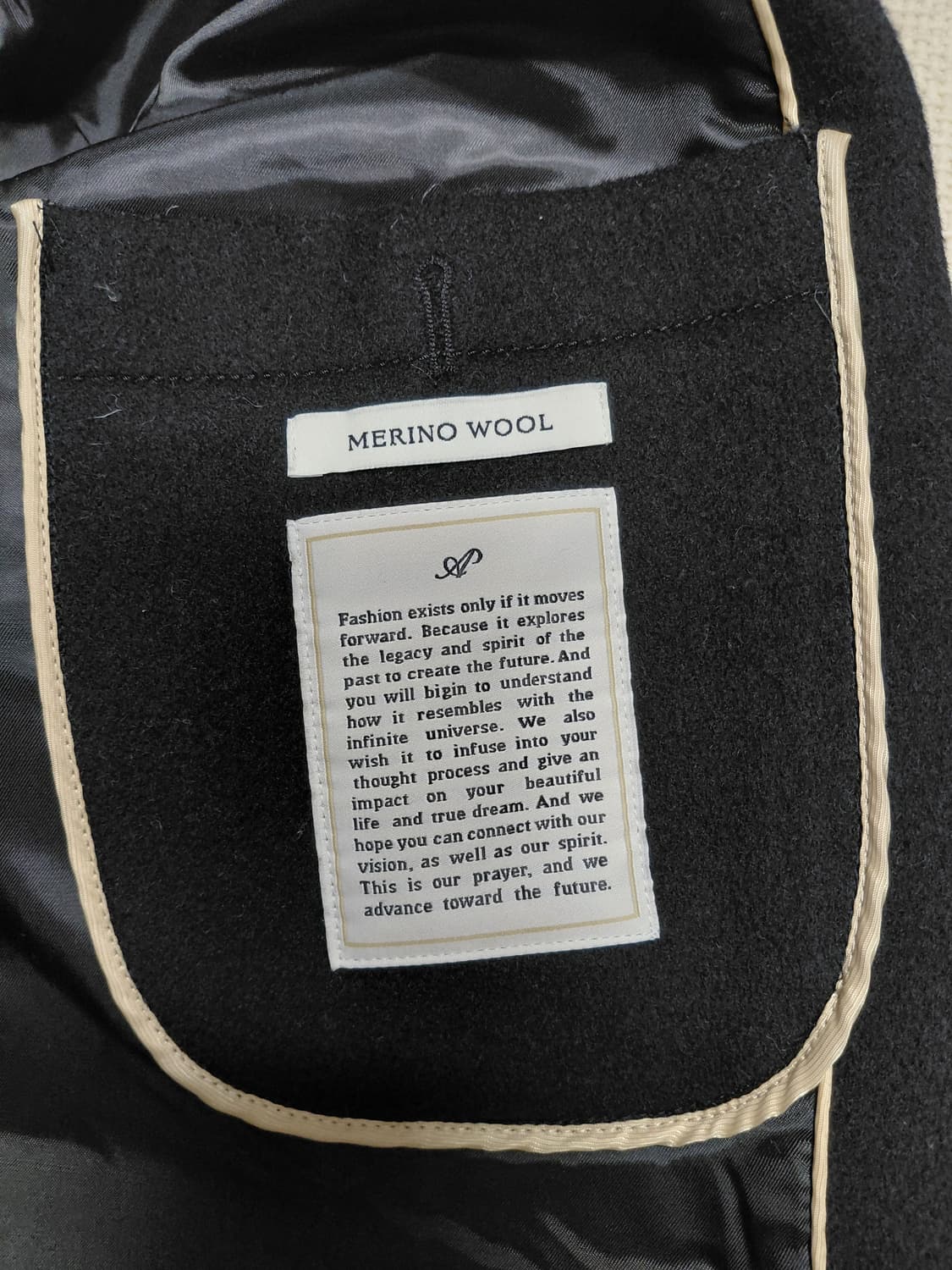 [AFTER PRAY] 투어리스트 캐시미어 발마칸 코트 블랙 상품이미지4