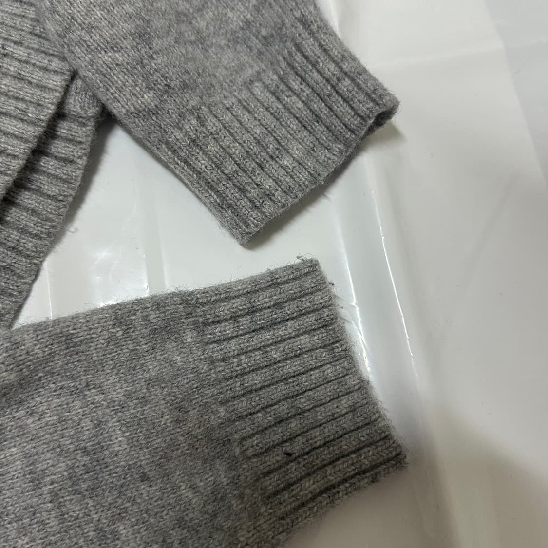 브랜디멜빌 아가일 회색 가디건 상품이미지6