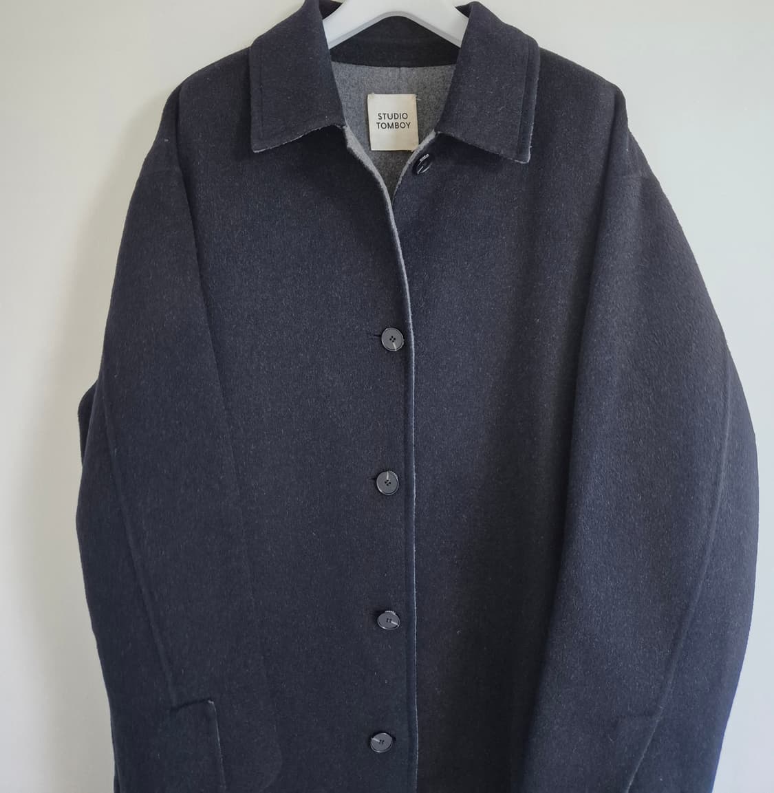 스튜디오톰보이 핸드메이드 발마칸 코트 상품이미지2