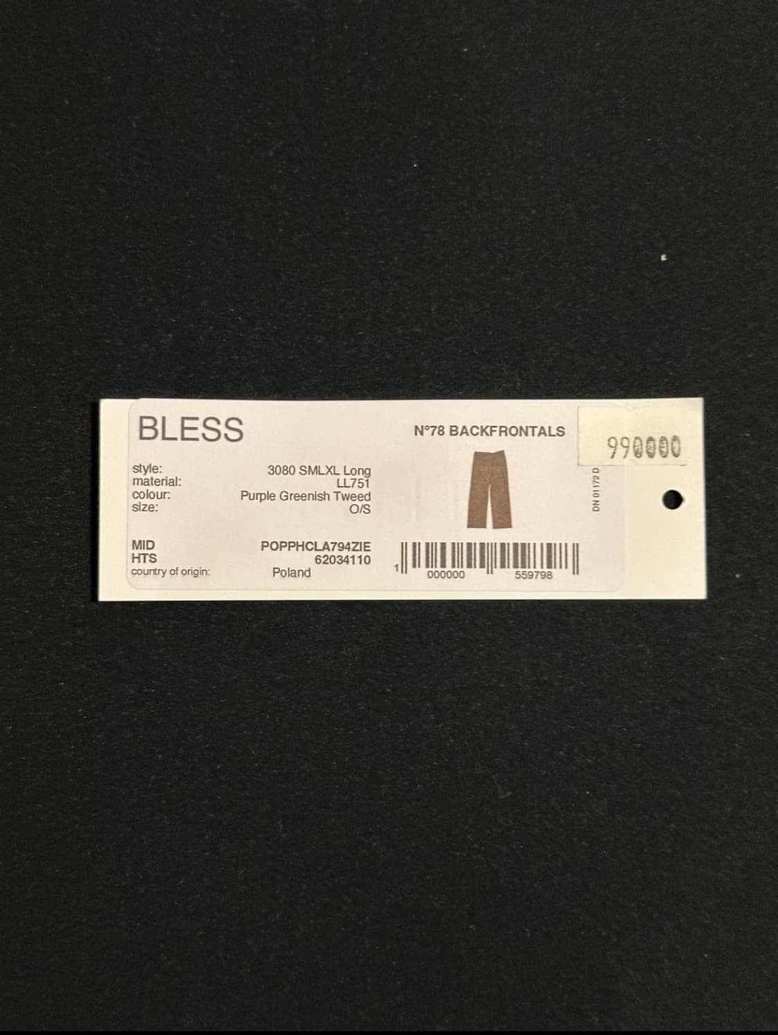 bless smlxl pants 상품이미지9