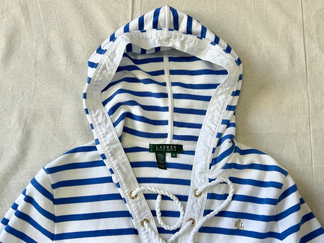 스트라이프 후드 티셔츠 상품이미지2