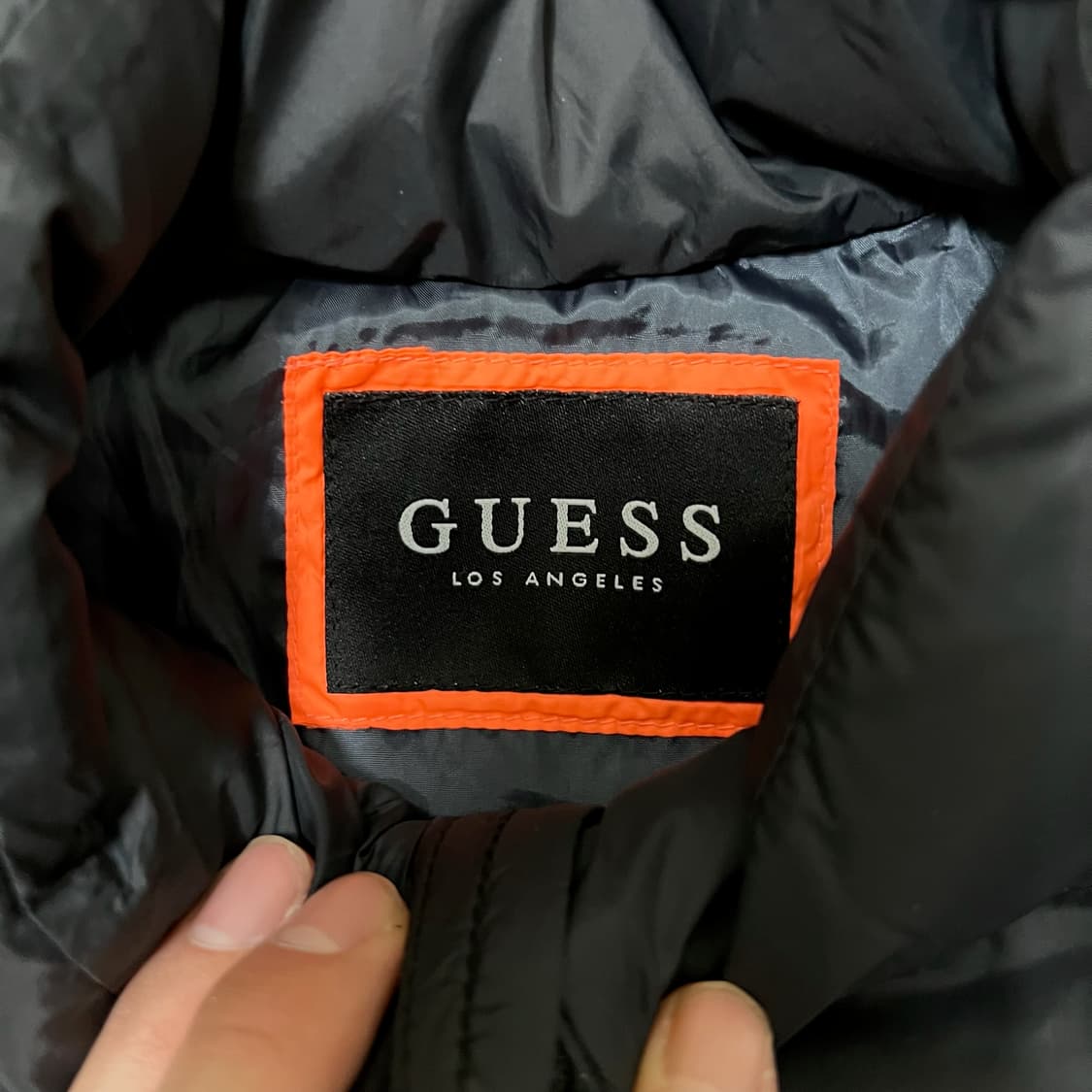 게스 키즈 와펜 구스다운 경량패딩 65-130  상품이미지5