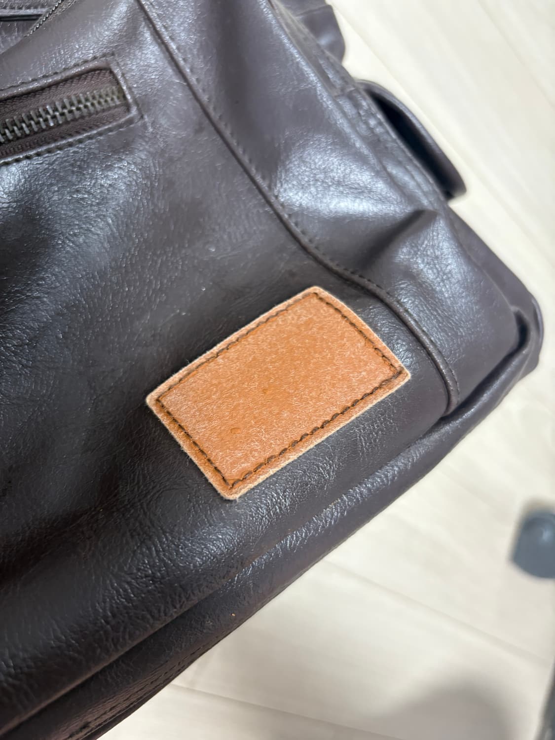 희귀매물) 컨버스 래더백 토트백 브라운 상품이미지7