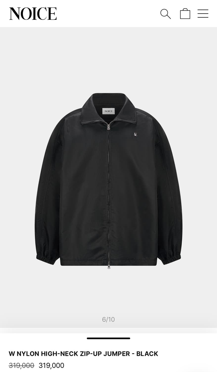 새거)  노이스 점퍼, 자켓 / 정가: 31.9만  상품이미지7