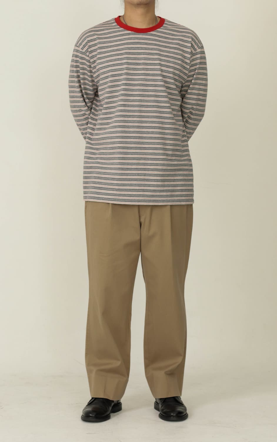 NORMAN HILTON 투턱 치노 팬츠 (31-32)  상품이미지2