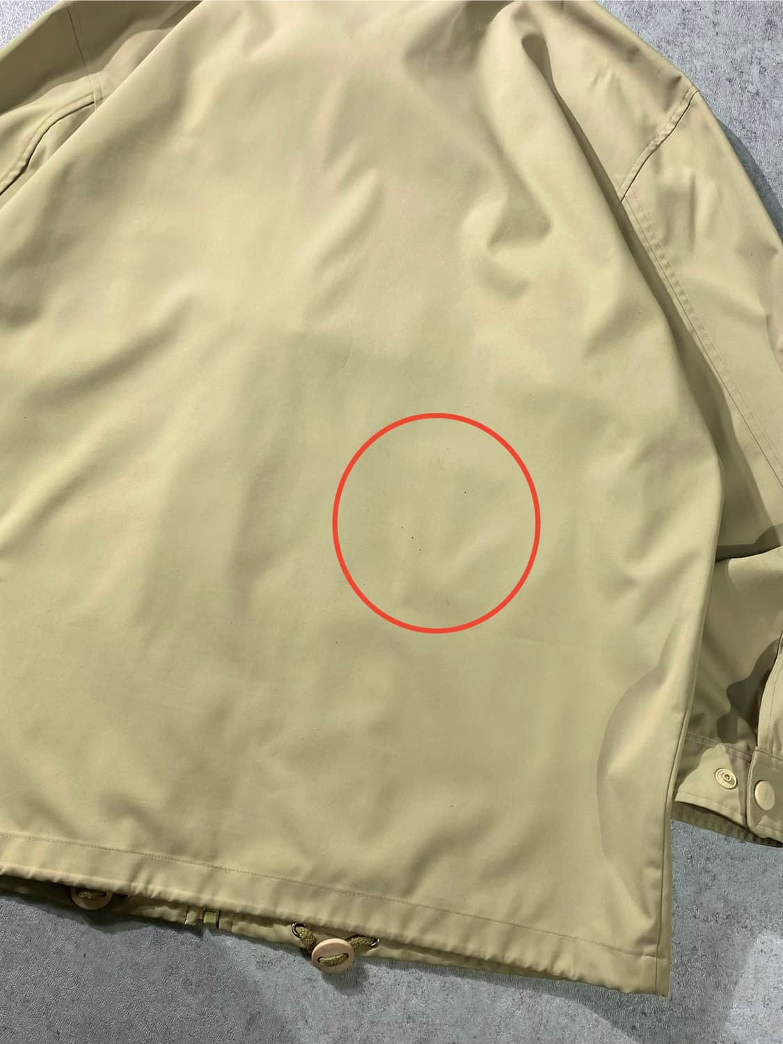 [95] 90s YSL 입생로랑 베이지 폴리쉘 블루종 자켓 상품이미지8