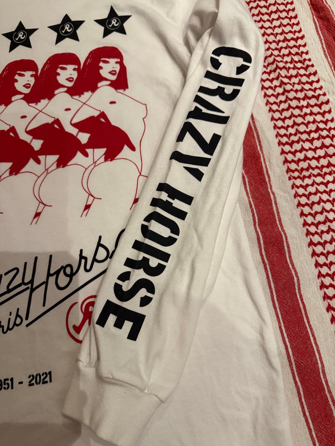 리차드슨 Crazy horse 프린팅 롱 슬리브 티셔츠 상품이미지5