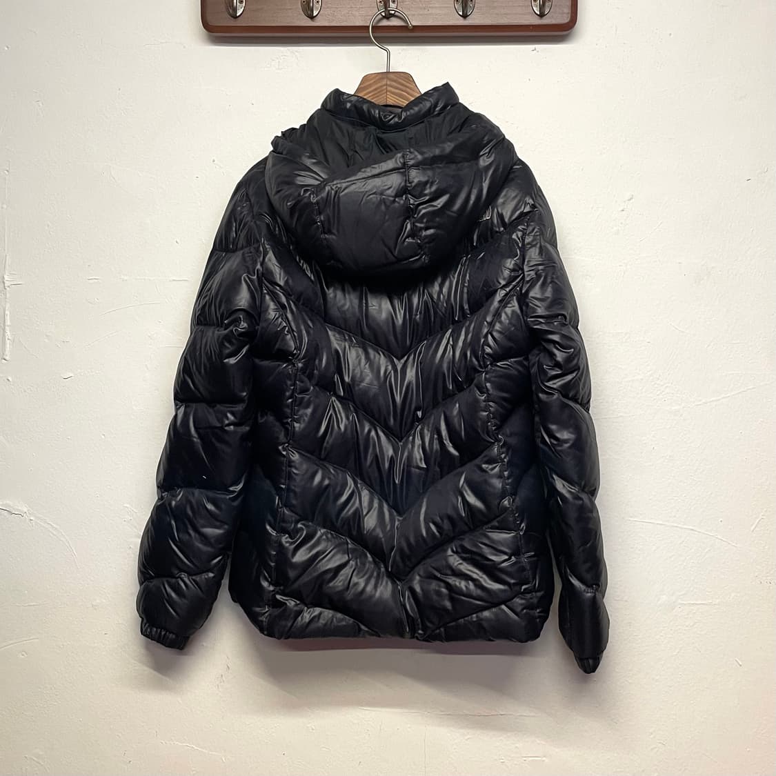 노스페이스 (우먼) 600필 구스다운 숏 패딩   상품이미지5