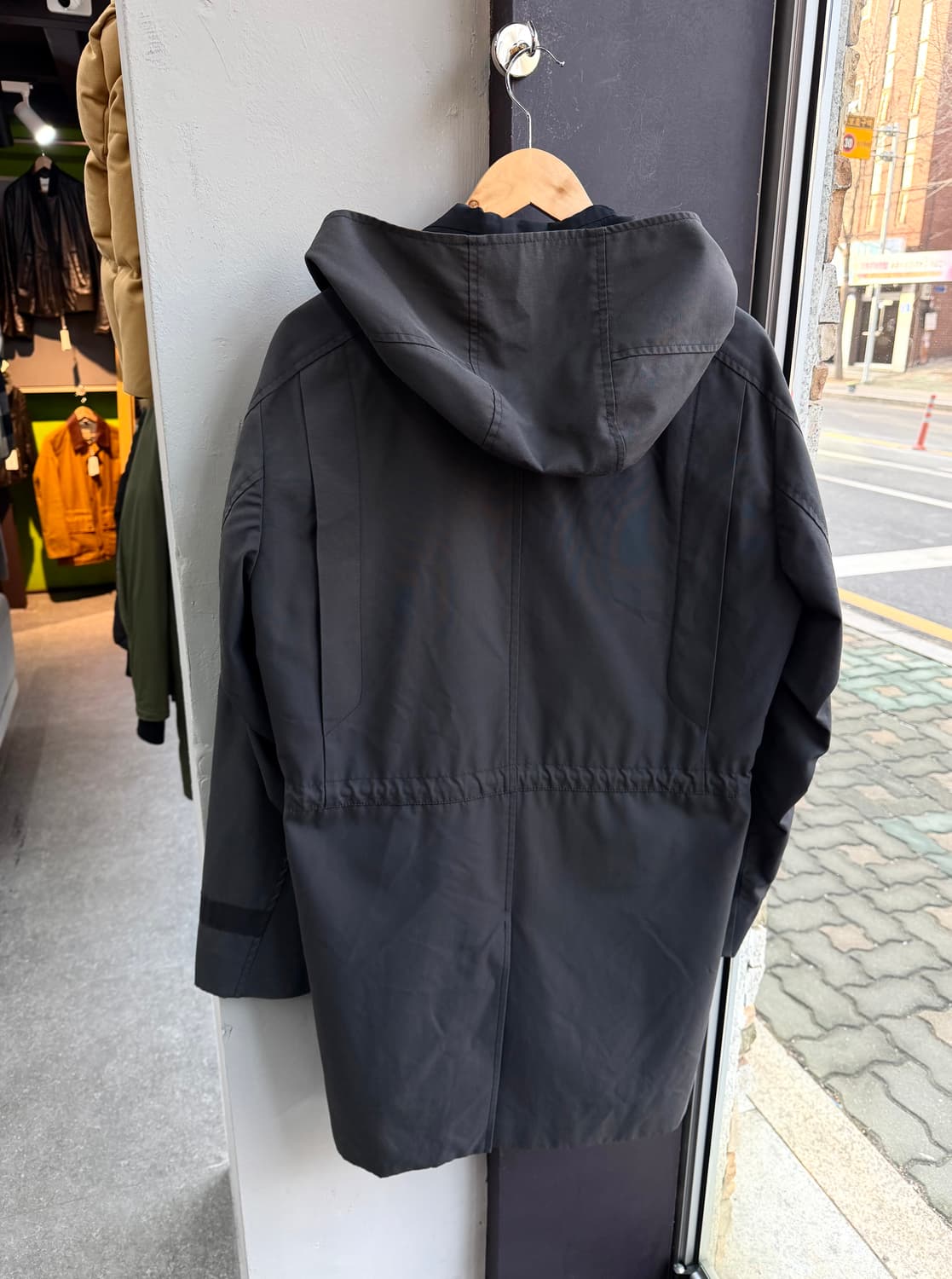 100/ 시스템옴므 이중레이어 패딩 코트자켓 상품이미지7