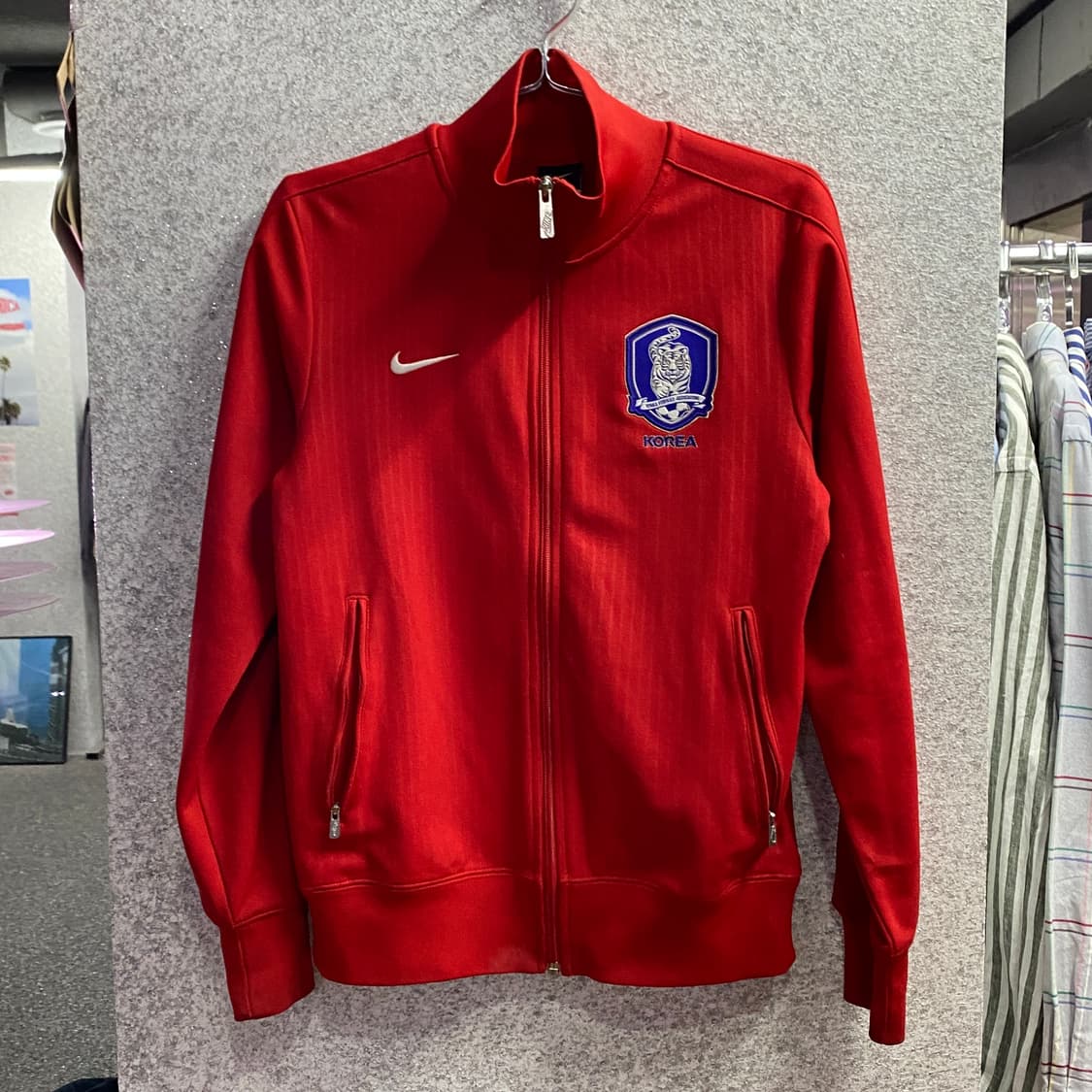 나이키 스우시 국대 레드 져지 B4507 상품이미지2