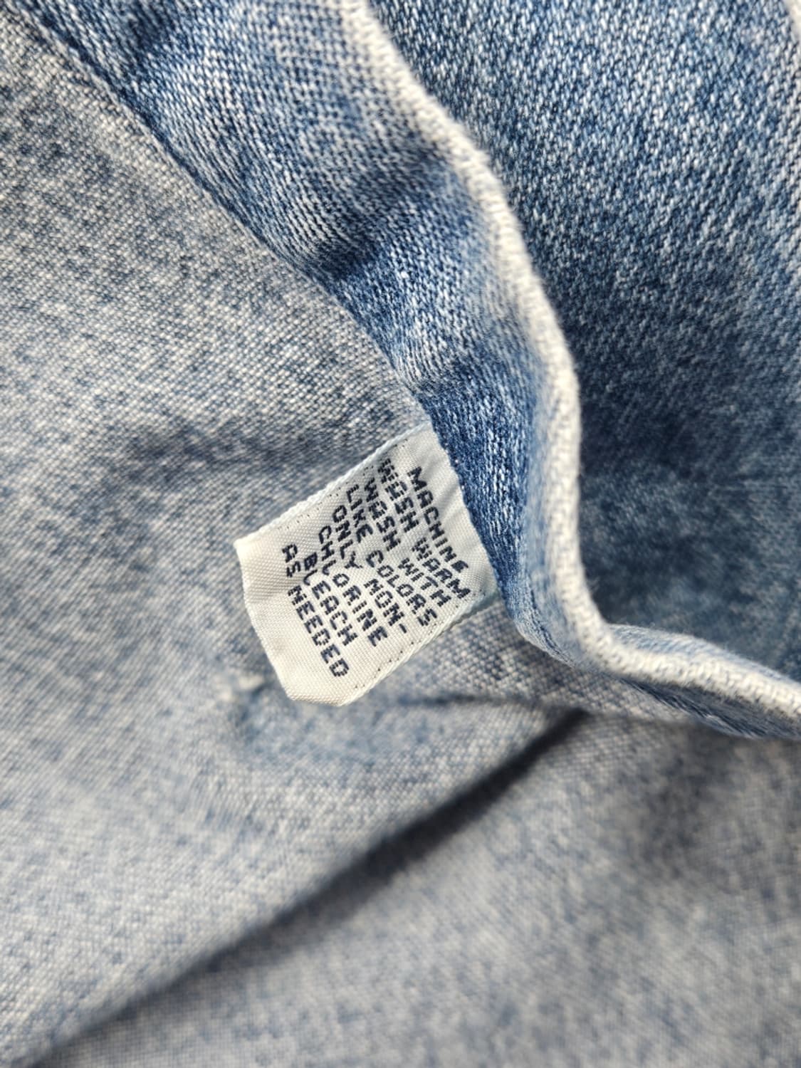 80's 폴로랄프로렌 블레어 데님 셔츠 ( L ) / 11453 상품이미지9