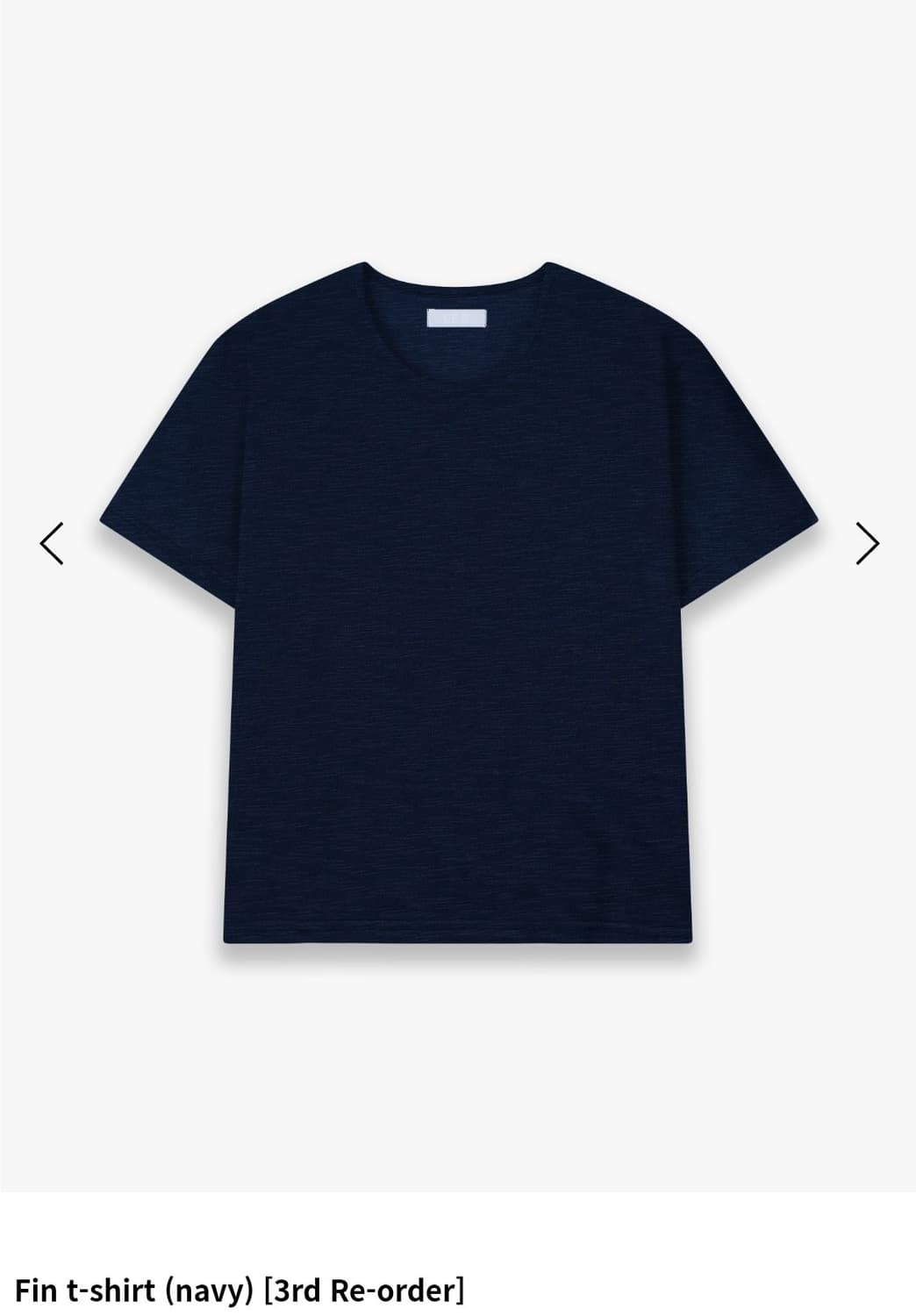 LES Fin t-shirt (navy) 상품이미지1