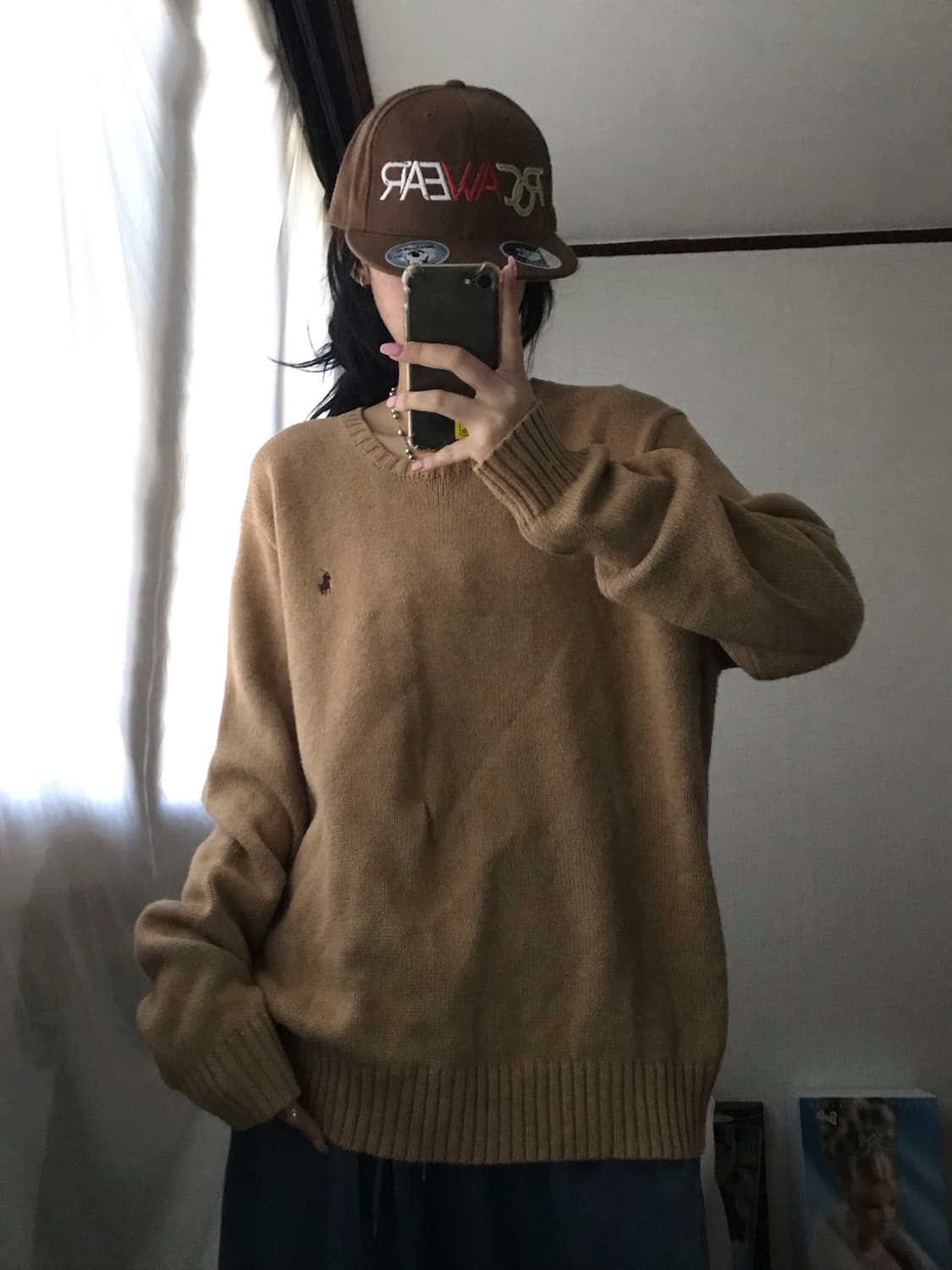 폴로 베이지 니트 상품이미지6