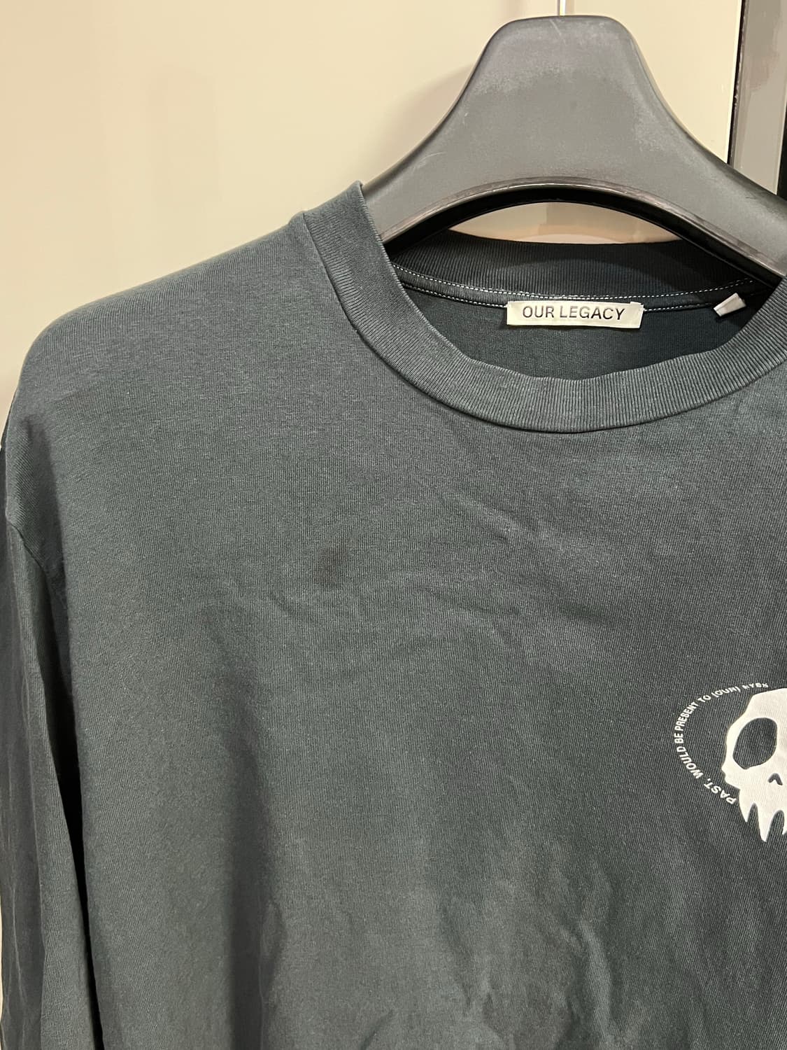 아워레가시 박스 해골 묵찌빠 롱슬리브_50사이즈 상품이미지3