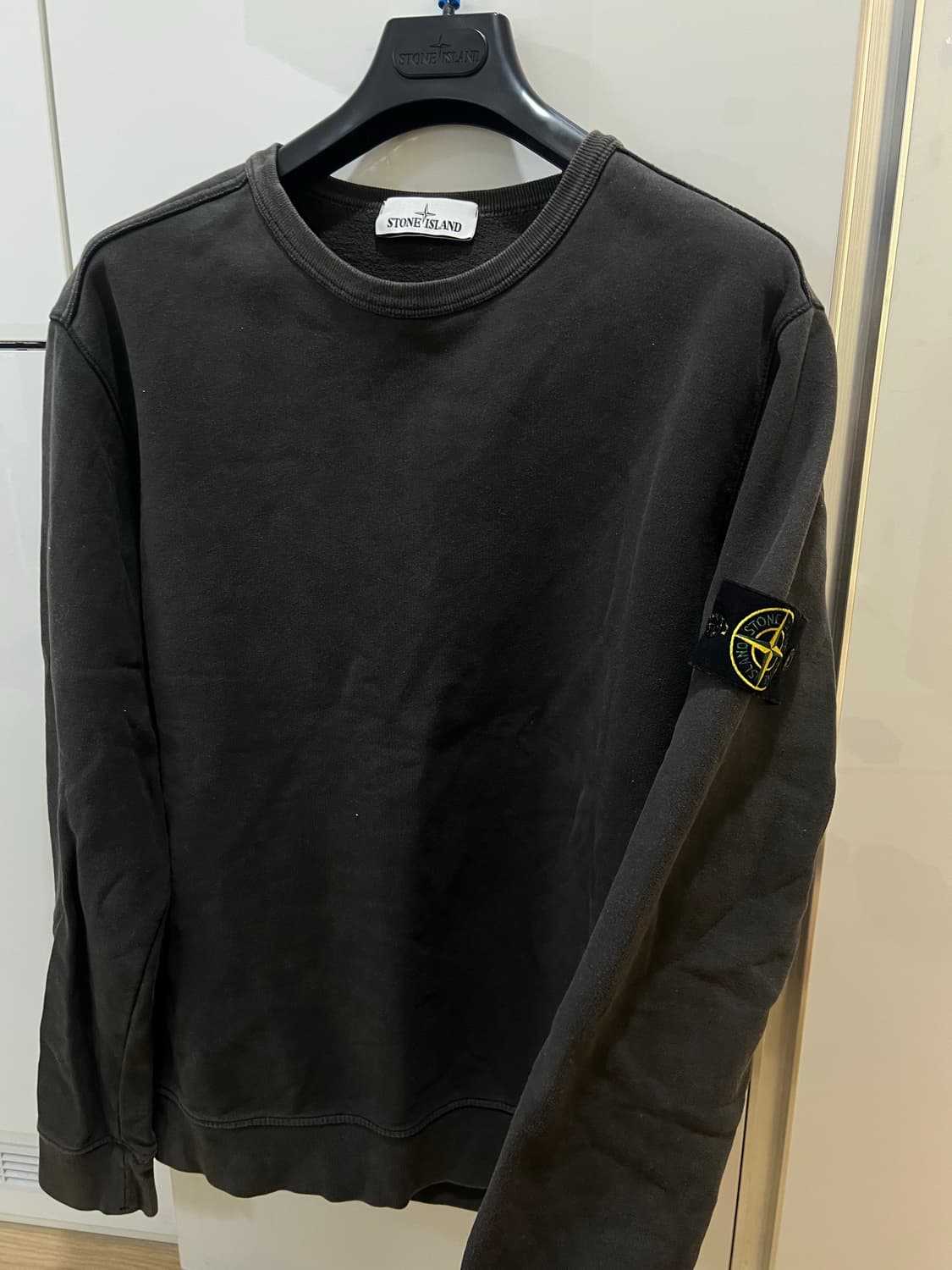 스톤아일랜드 브라운 워싱맨투맨 xl 상품이미지1