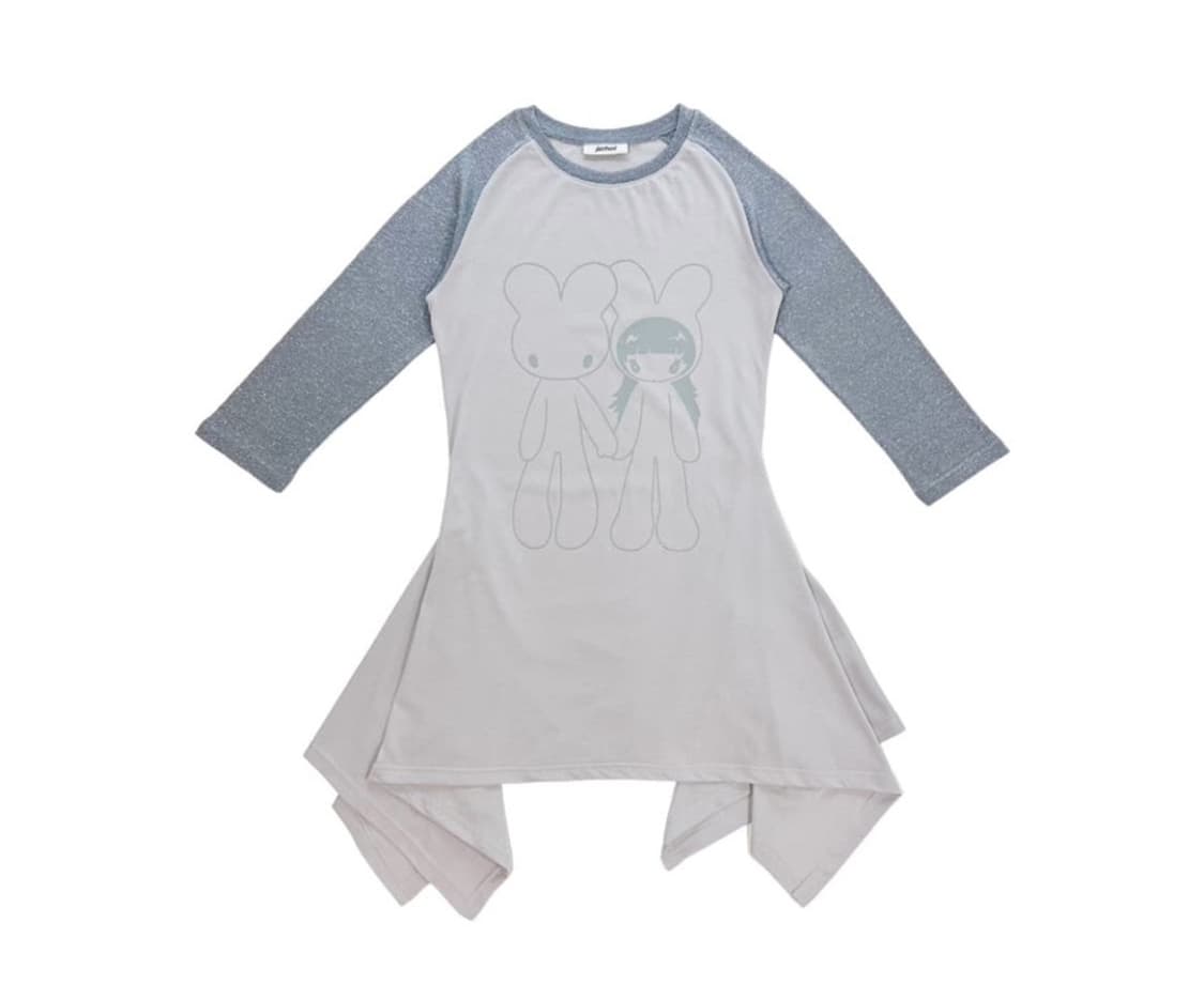 jichoi 지초이 플레어 래글런 티드레스 클라우스 상품이미지1