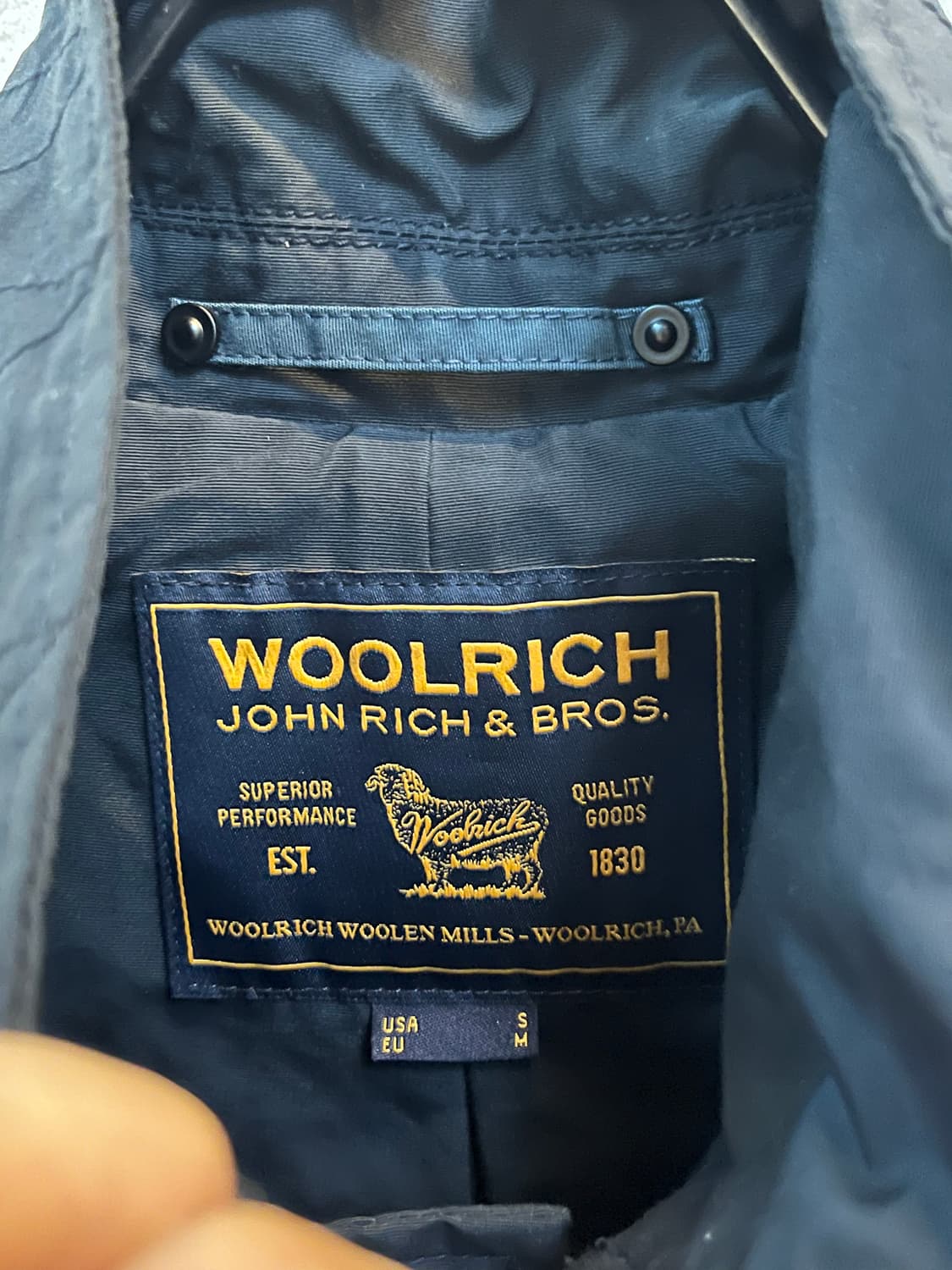 Woolrich 울리치 트렌치 코트 USA S 상품이미지3
