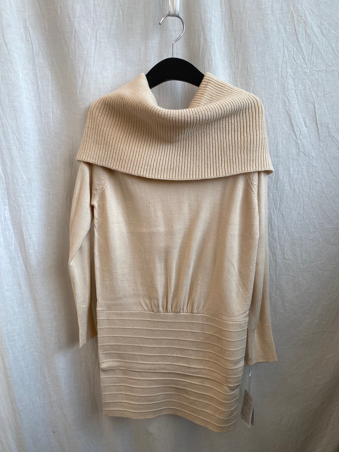 LA DO DA 아이보리 하이넥 니트(M/미사용품) 상품이미지3