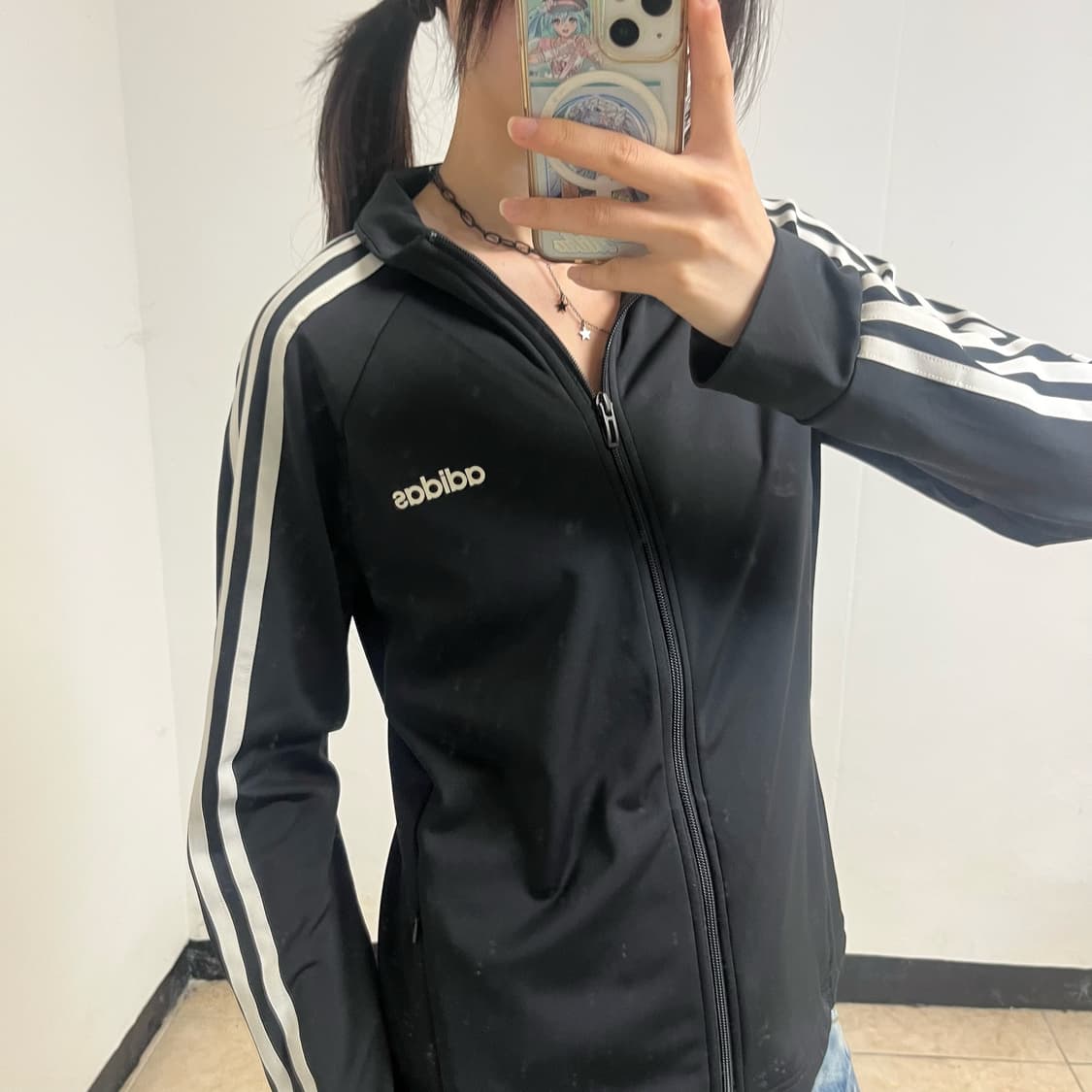 Adidas Black Track Jacket 상품이미지2