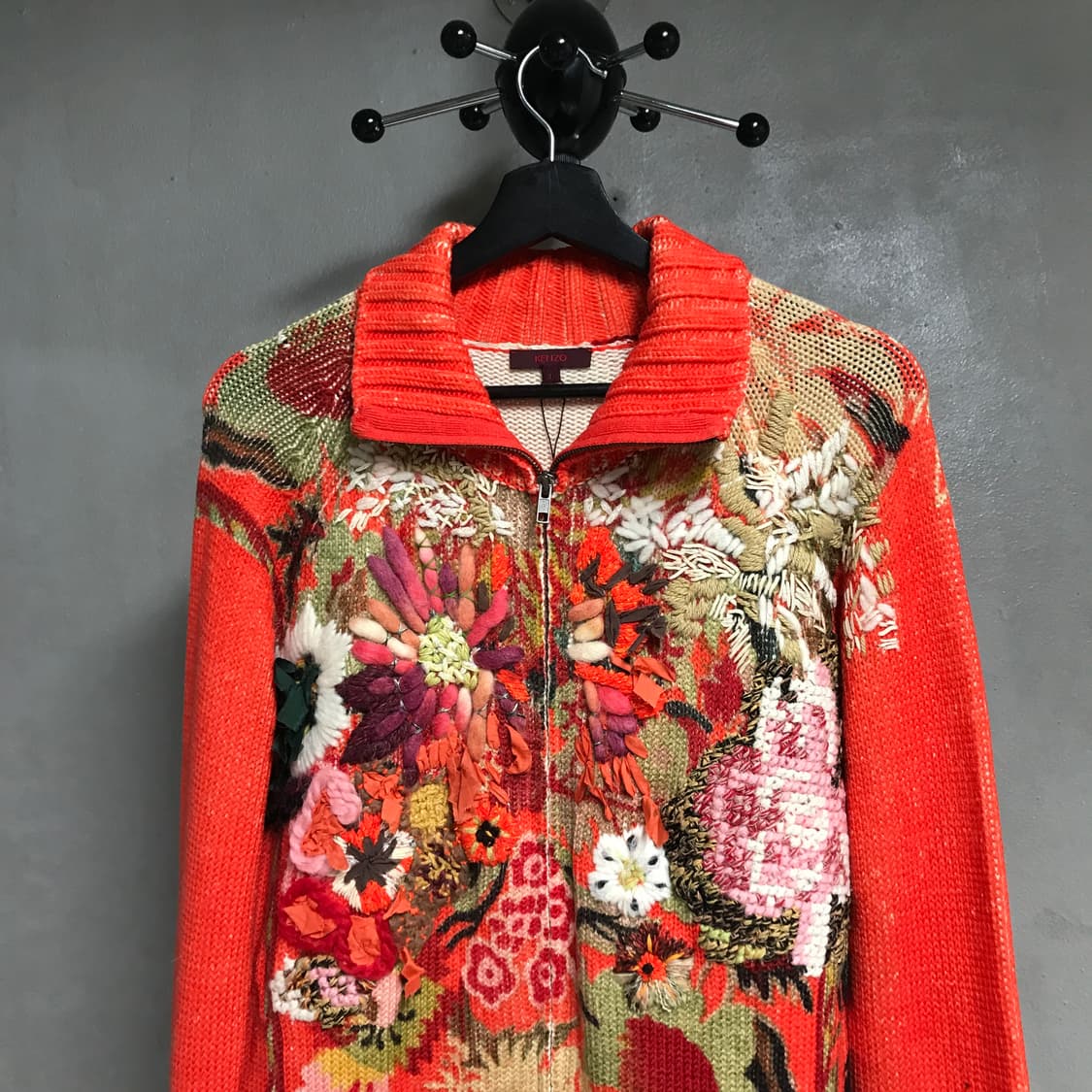 겐조 니트 집업 자켓 L(W) 상품이미지2